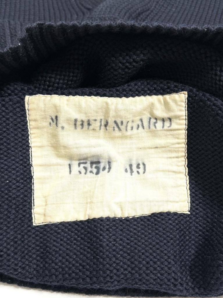 50s U.S.N.A. MILITARY KNIT SWEATER. | 古着屋【True vintage