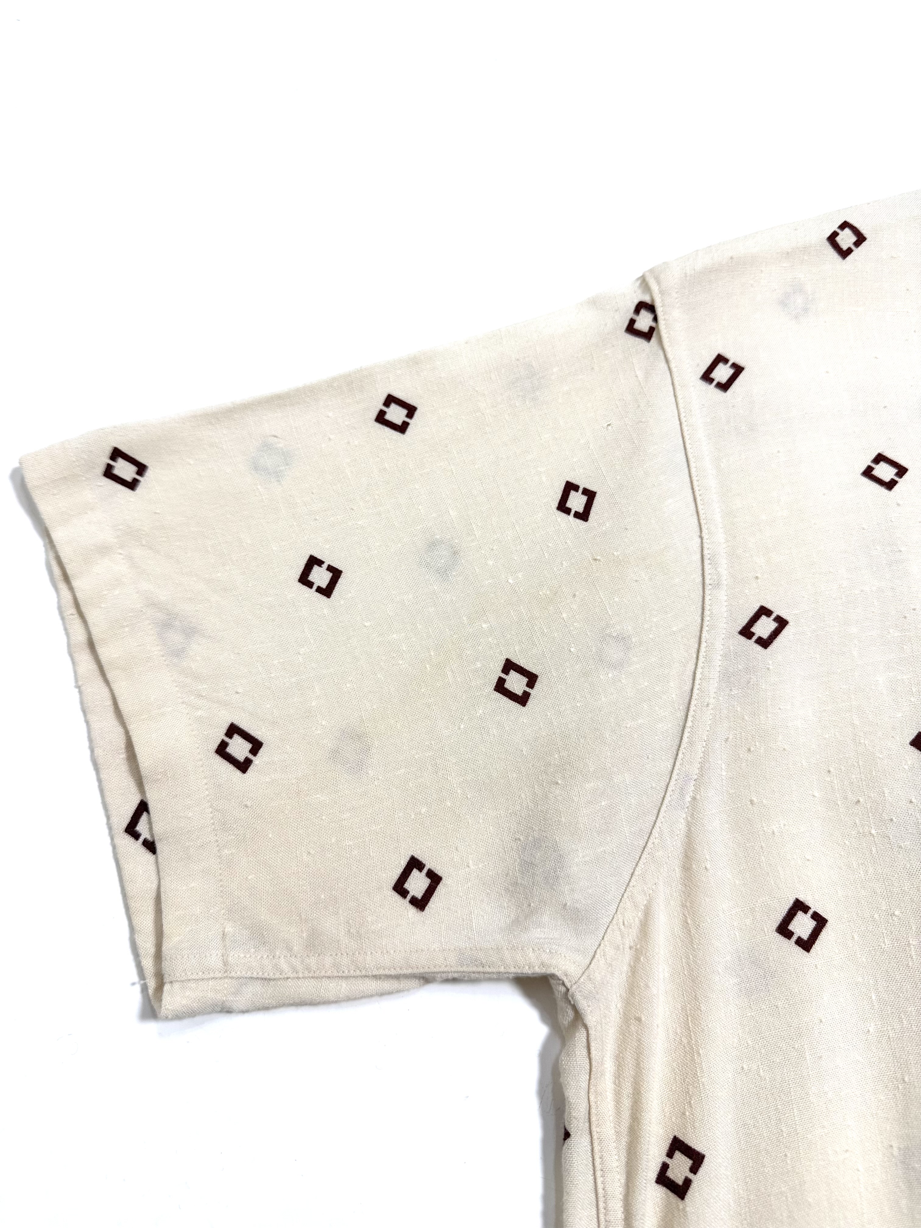 ヴィンテージ リトグラフ『 The Duke of Beauforts』英国製 50s LION OF TROY S/S. PRINT RAYON SHIRT. | 古着屋【True