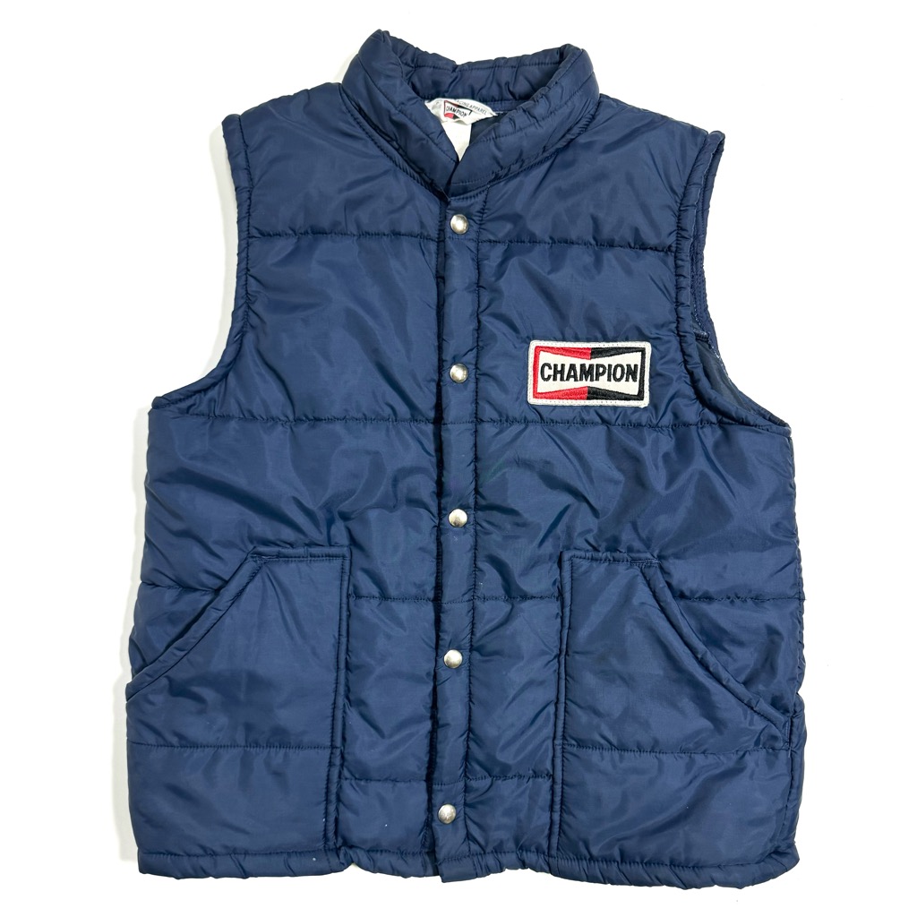 ジャケット・アウター 70s champion Racing down vest 70s champion Racing down vest