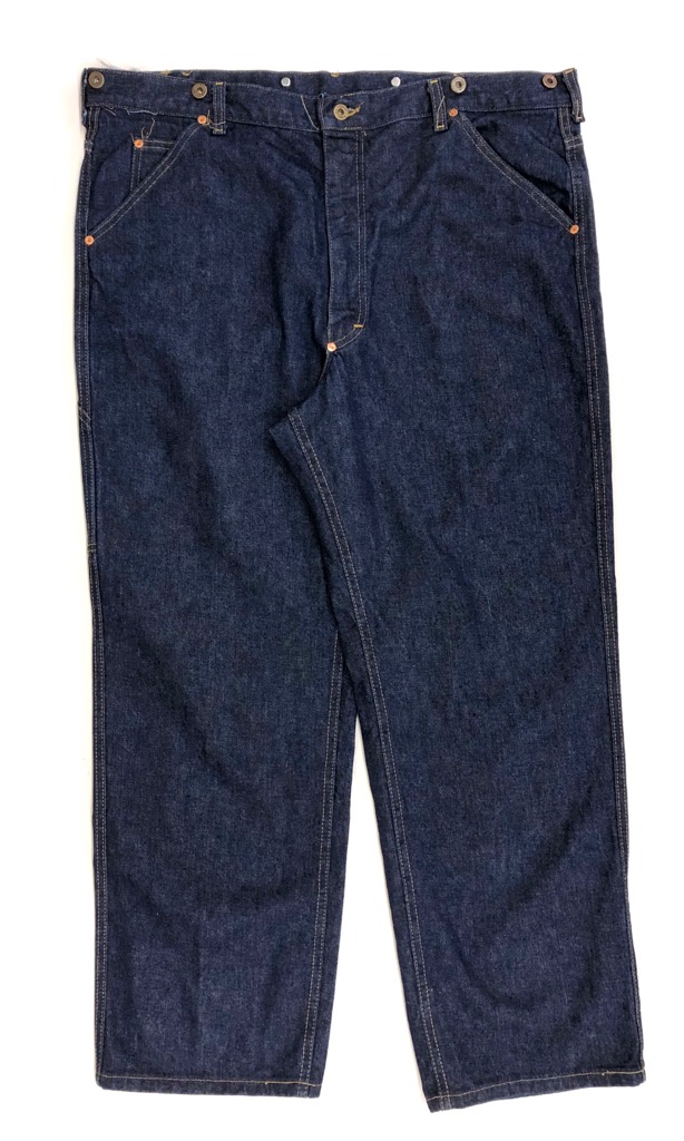 70s Lee 77 DENIM LOGGER PANTS. | 古着屋【True vintage 