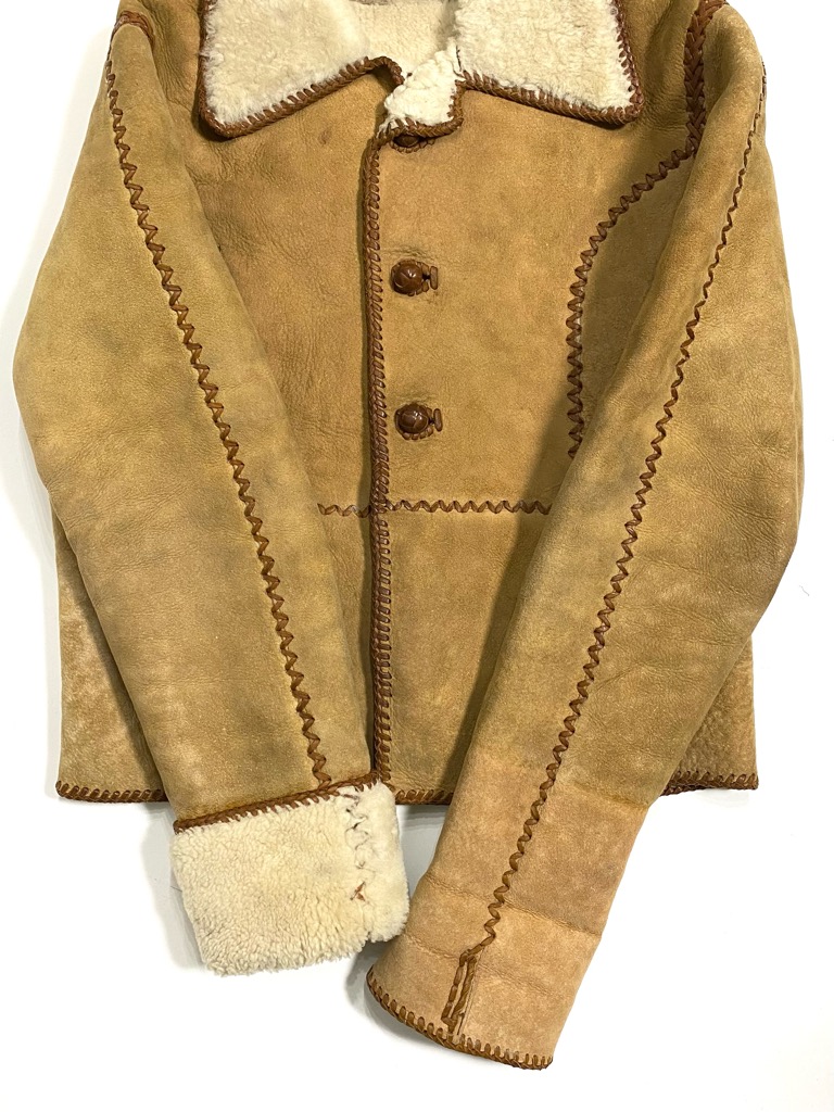 70s PIELES PITIC NBL? MOUTON JACKET. | 古着屋【True vintage