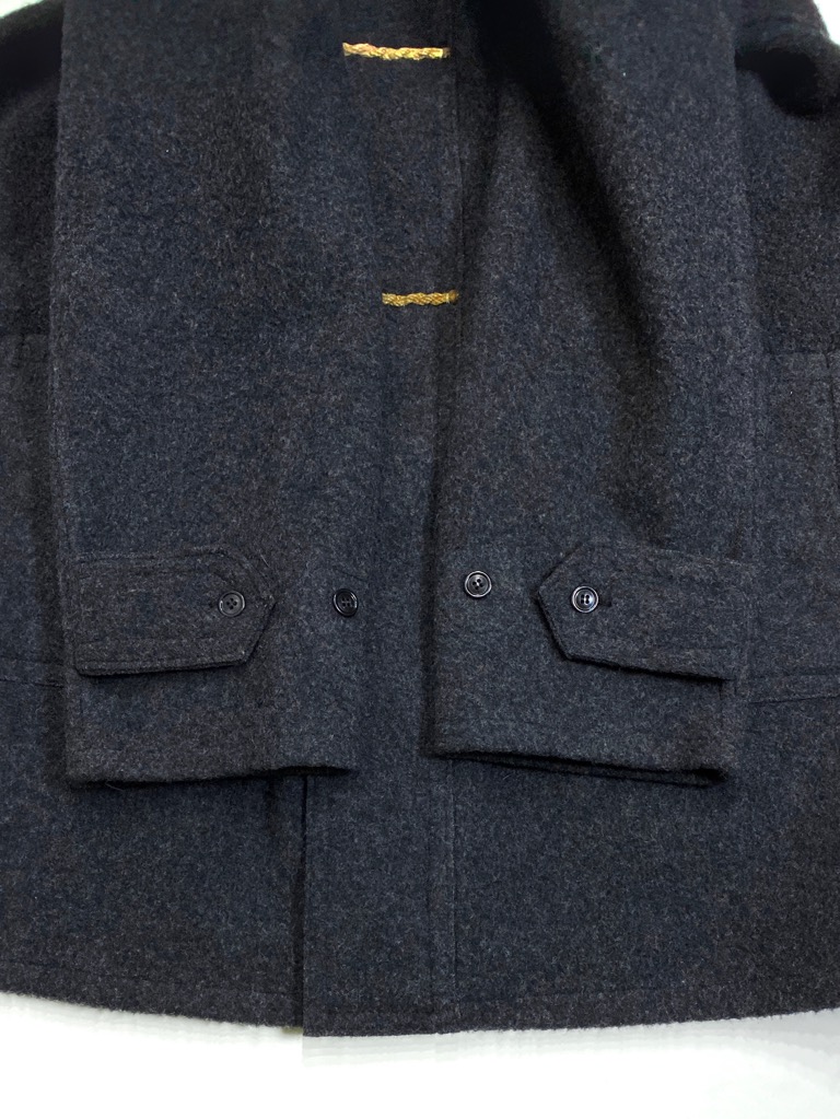 40s~ ROYAL CANADIAN NAVY NON WASH DUFFLE COAT. | 古着屋【True
