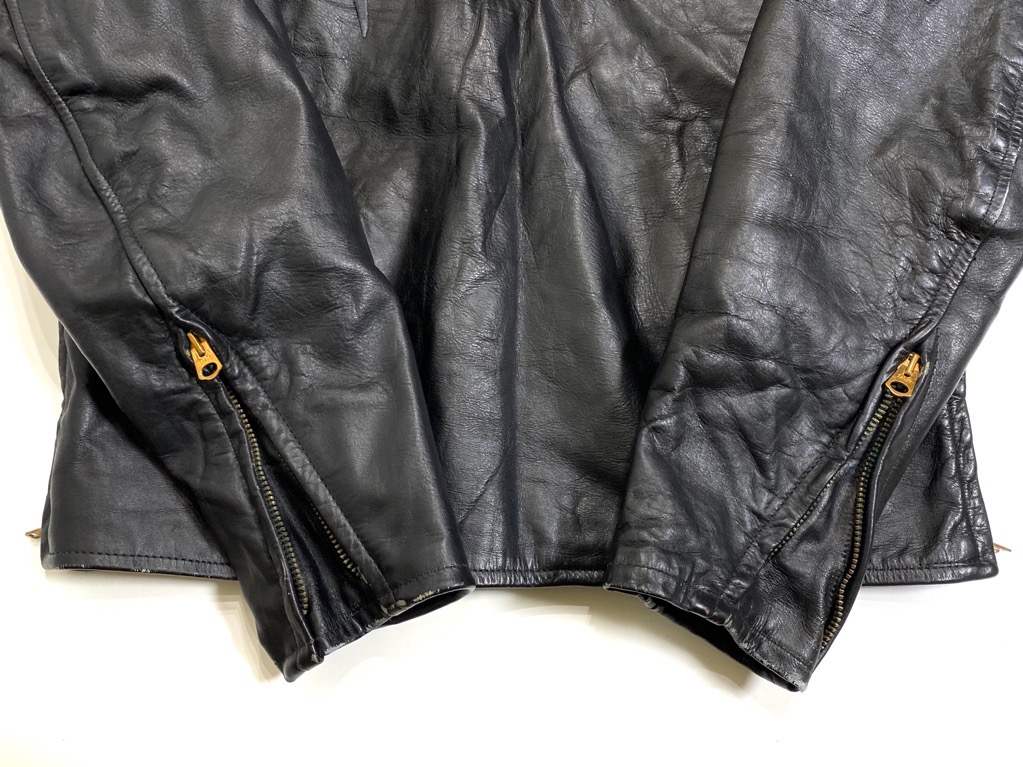 60s TAUBERS PULLOVER LEATHER JACKET. | 古着屋【True vintage