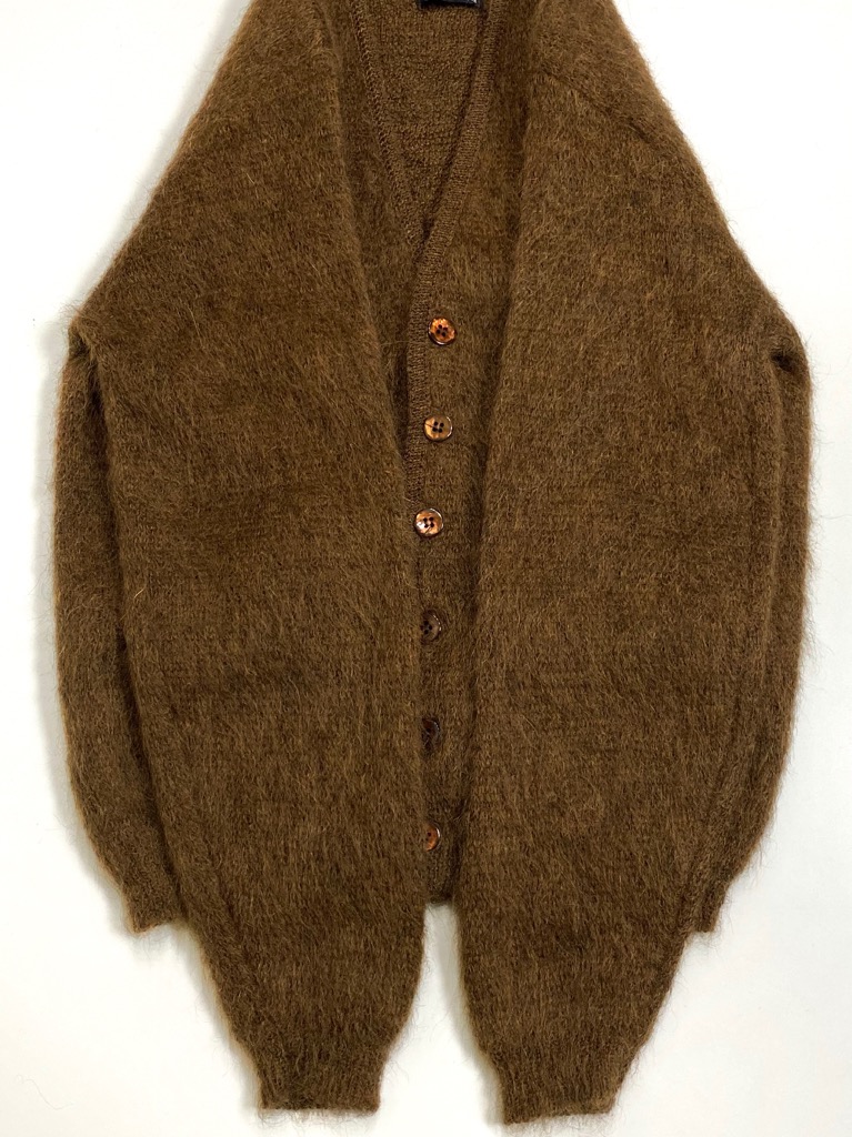 60s TOWNCRAFT DEAD STOCK MOHAIR KNIT CARDIGAN. | 古着屋【True