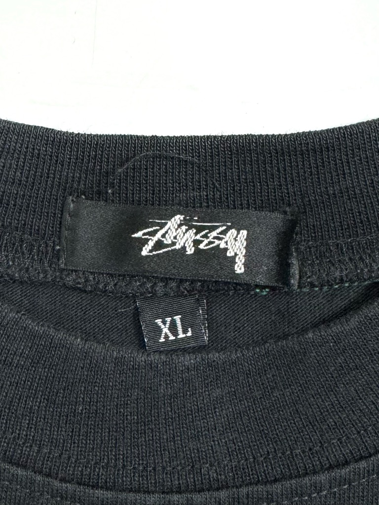 80s STUSSY BORDER Tee. | 古着屋【True vintage】ヴィンテージ古着の