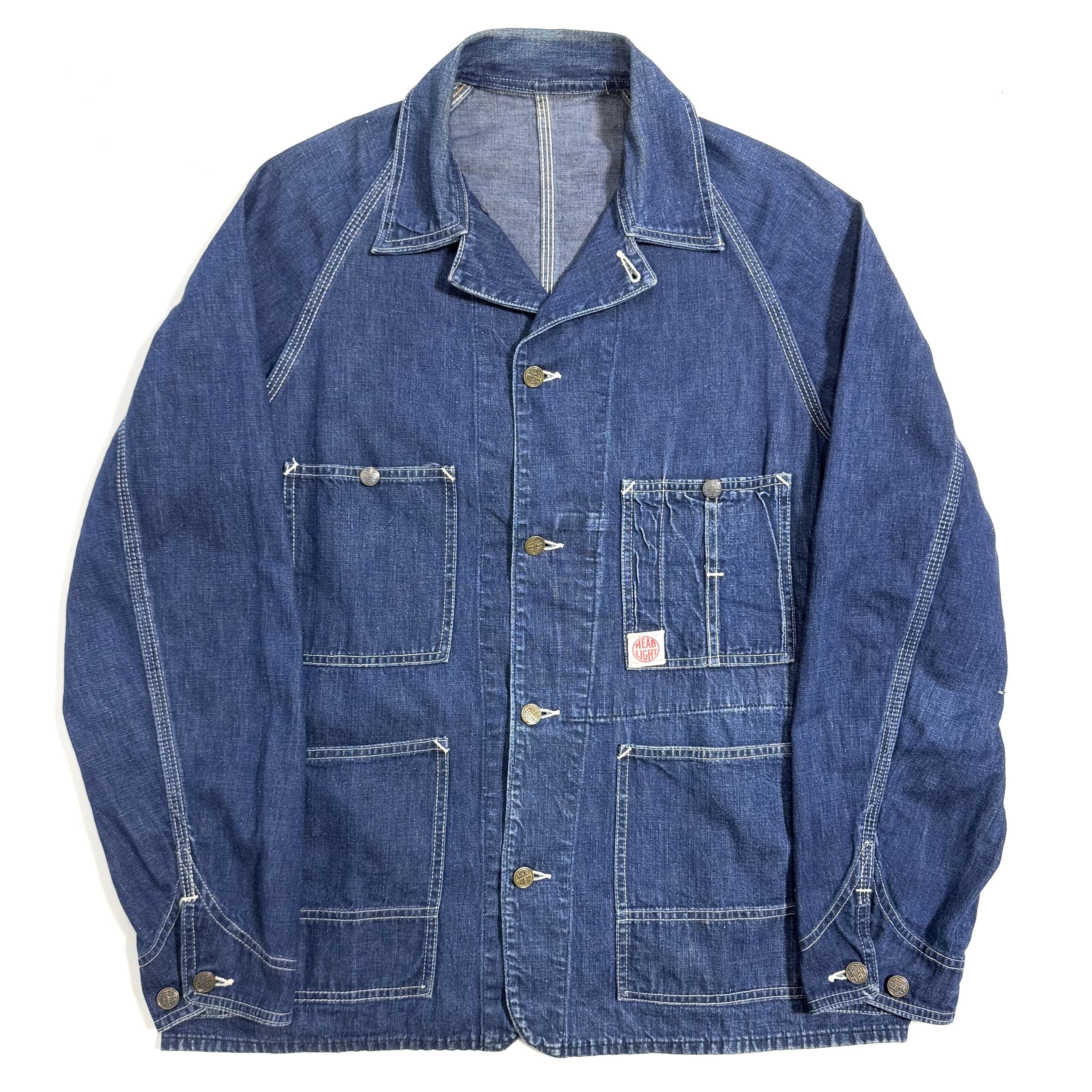 50s HEAD LIGHT DENIM COVERALL. | 古着屋【True vintage