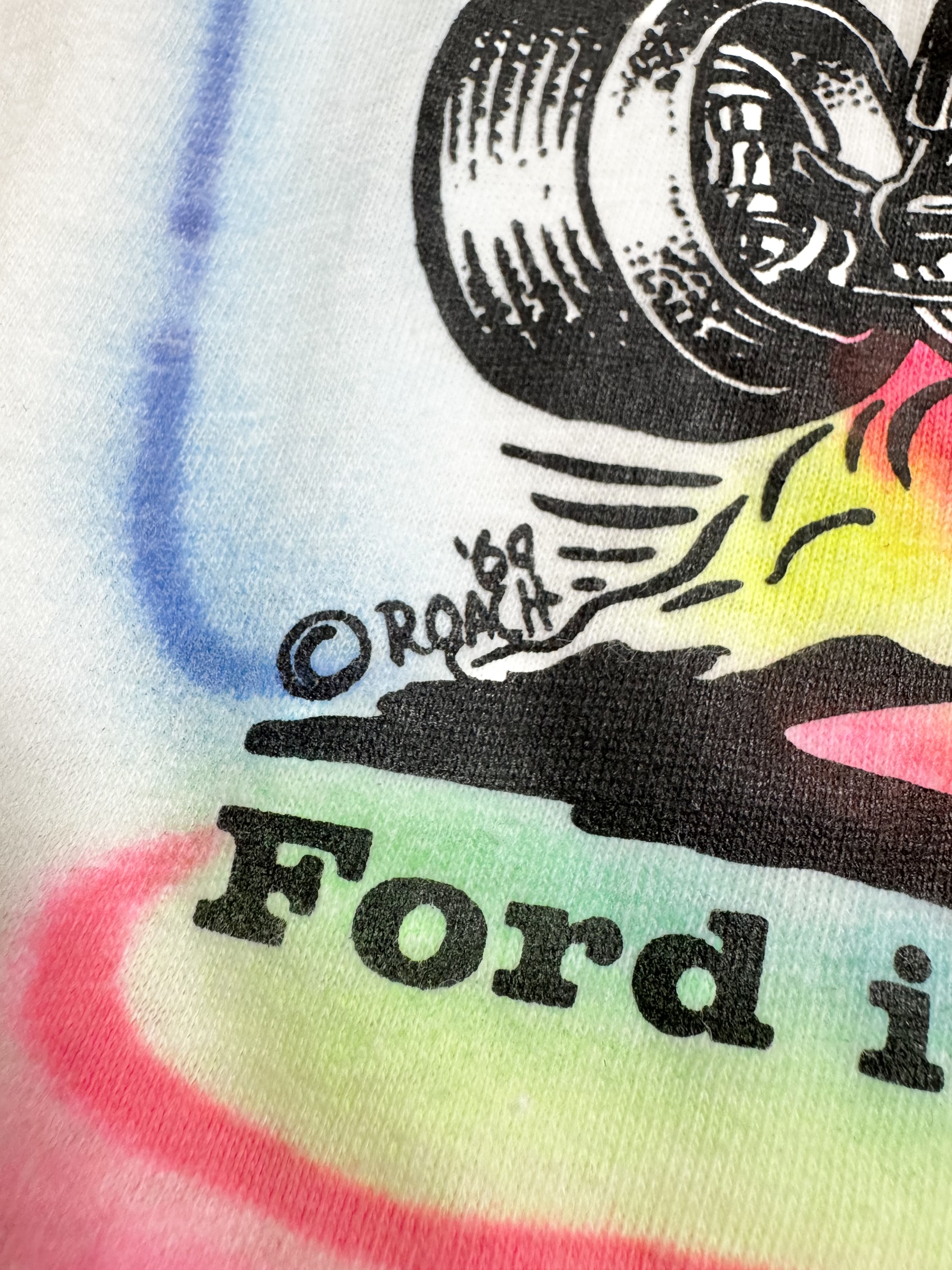 60s~ ROACH AIRBRUSH Tee. | 古着屋【True vintage】ヴィンテージ古着