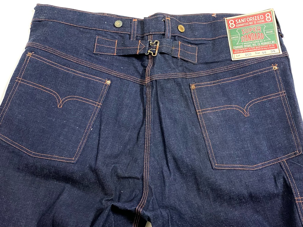 パンツ 30s 40s standard overall denim painter 30s 40s standard overall denim painter