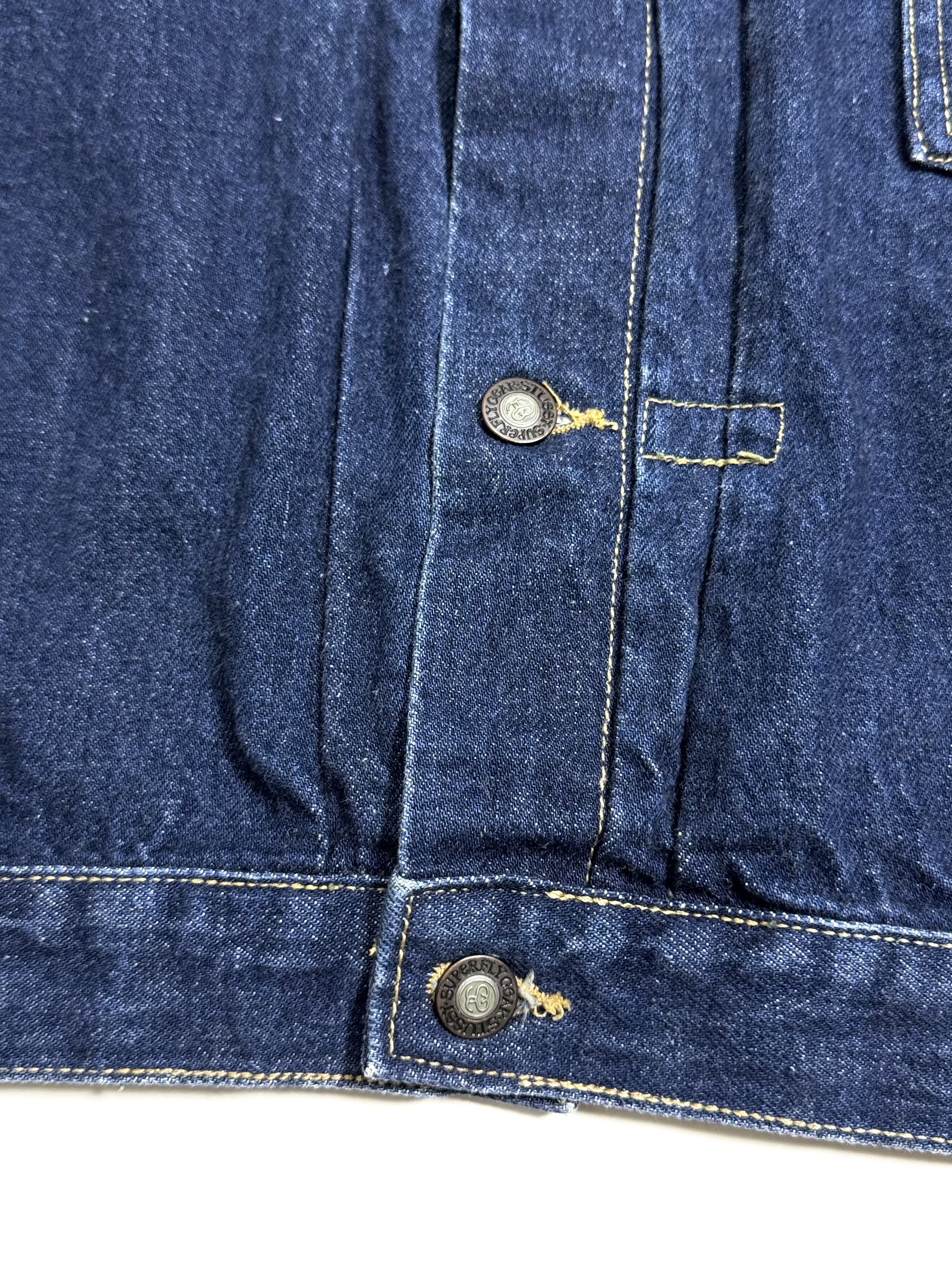 ジャケット・アウター 90s OLD STUSSY 1st denim jacket STUSSY - 90s USA製 OLD STUSSY 1st Gジャン デニムジャケット S