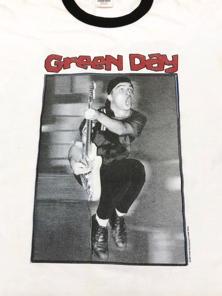 90s GREEN DAY BAND Tee. | 古着屋【True vintage】ヴィンテージ