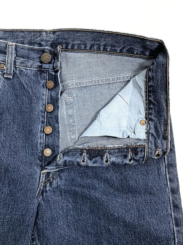 ①90s Levi's DEAD STOCK 501-0618 DENIM PANTS. | 古着屋【True