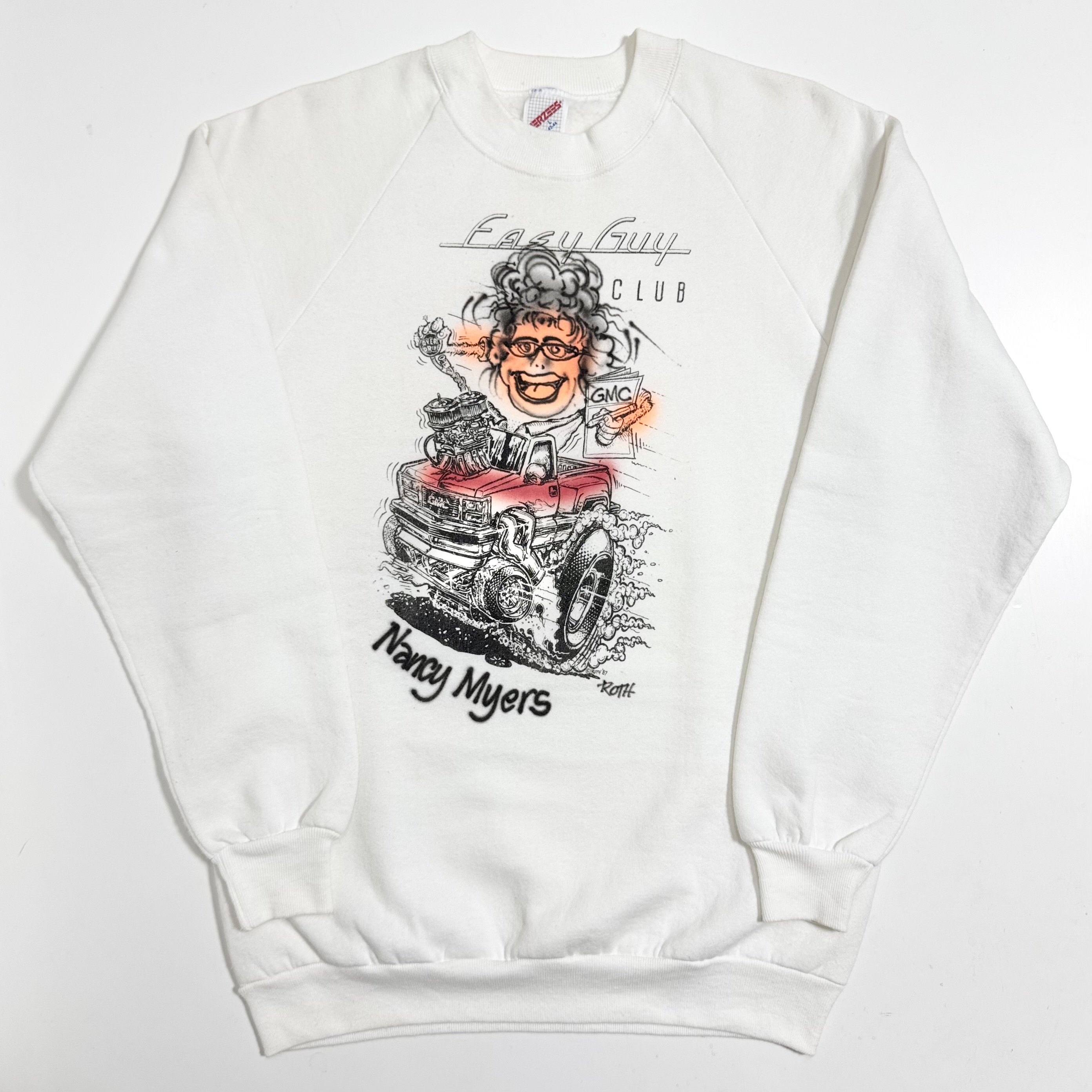 80s~ ED ROTH NON WASH AIRBRUSH SWEAT. | 古着屋【True vintage