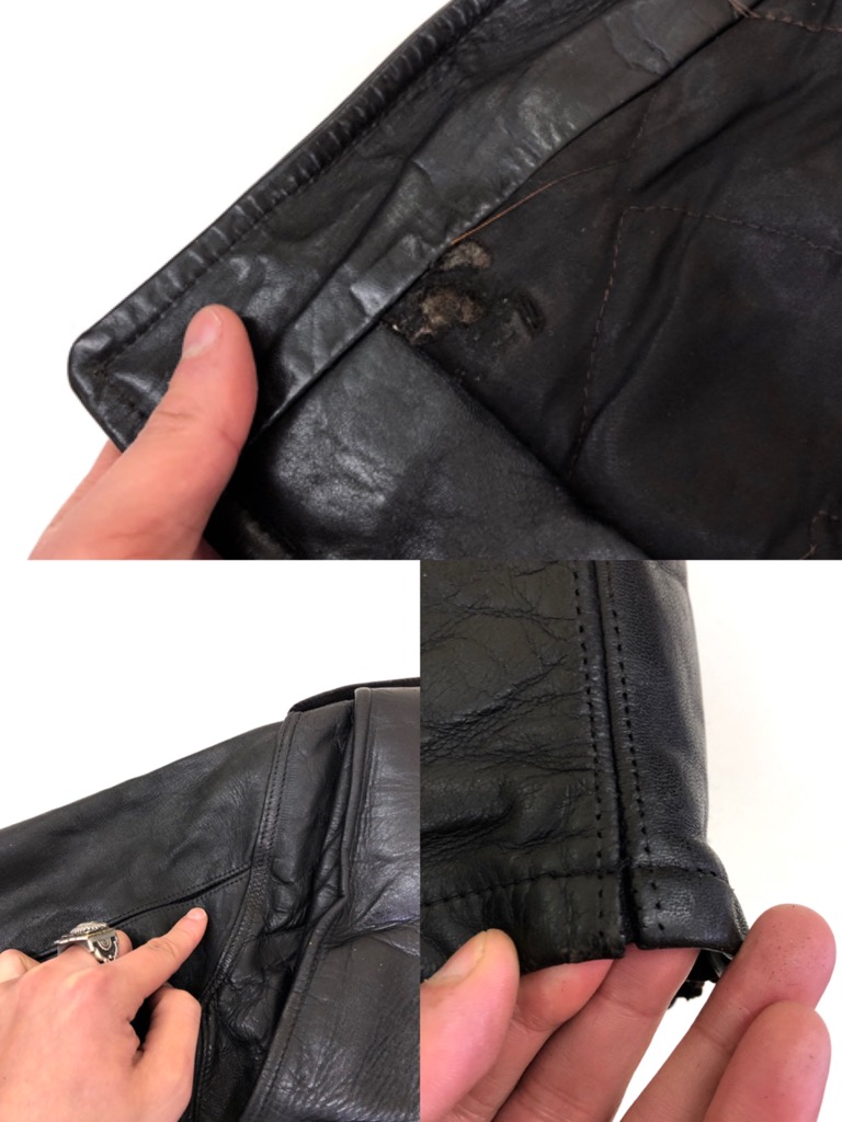50s SCHOTT PERFECTO HORSE HIDE W RIDERS. | 古着屋【True