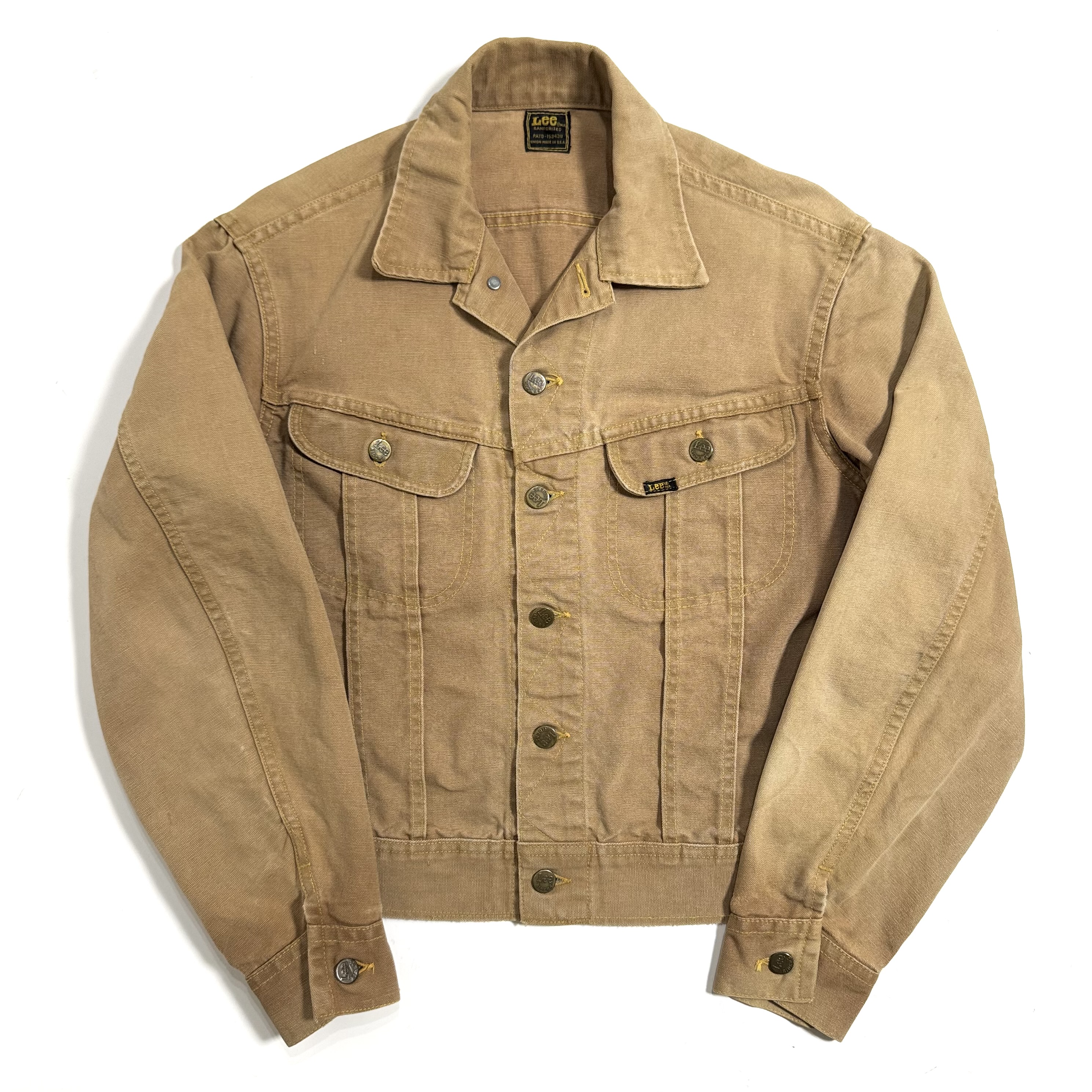70年代 LEE 220 ブラウンダック ヴィンテージ 70s Lee 220 BROWN DUCK JACKET. | 古着屋【True vintage