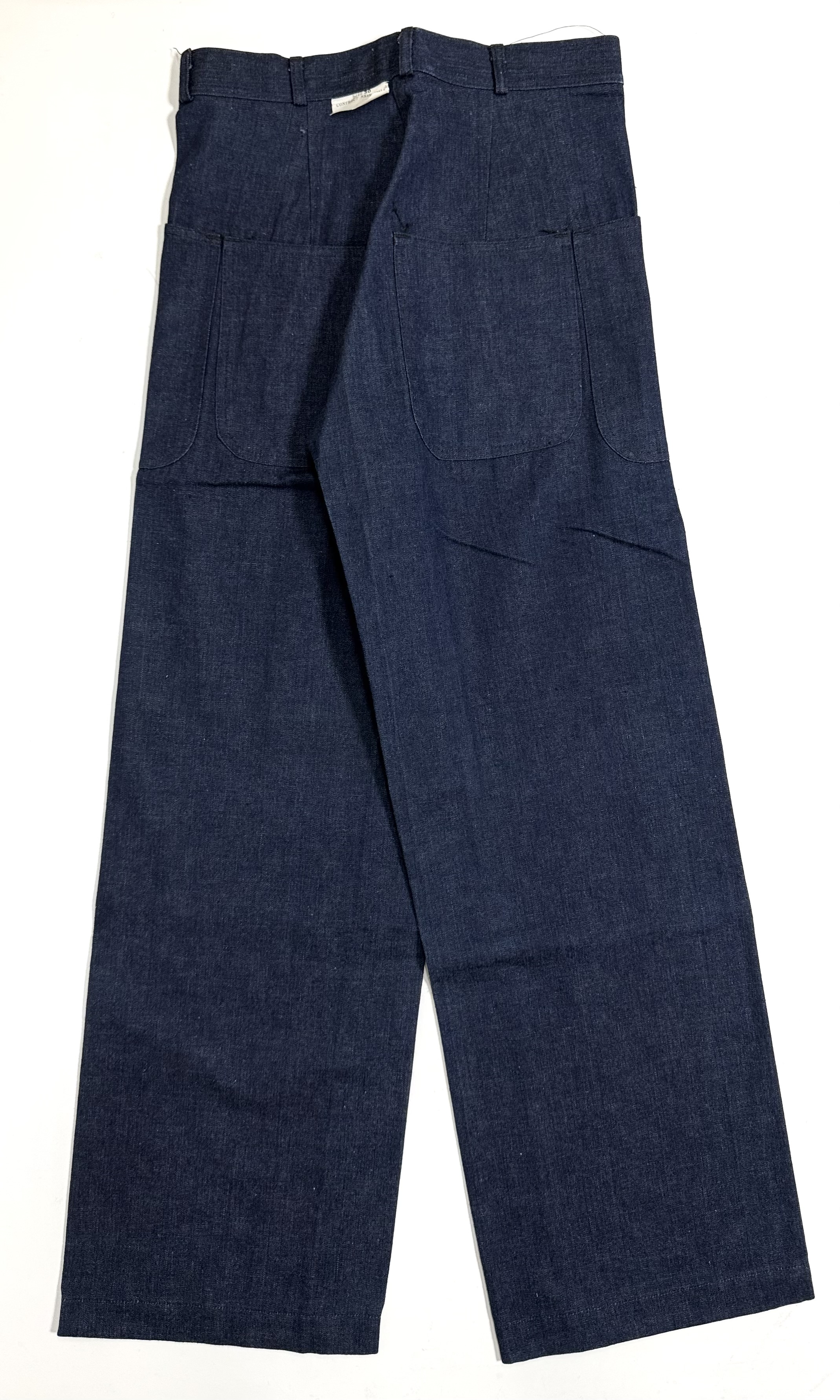 ヴィンテージ 40s US NAVY 
Pコート 10ボタン メルトンウール 40s U.S.NAVY DEAD STOCK MILITARY DENIM TROUSERS. | 古着屋