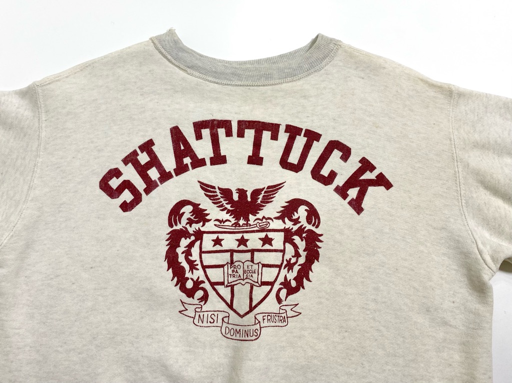 50s~ CHAMPION TWO-TONE COLLEGE SWEAT. | 古着屋【True vintage 