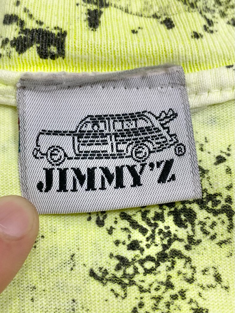 80s JIMMY'Z PRINT Tee. | 古着屋【True vintage】ヴィンテージ古着の