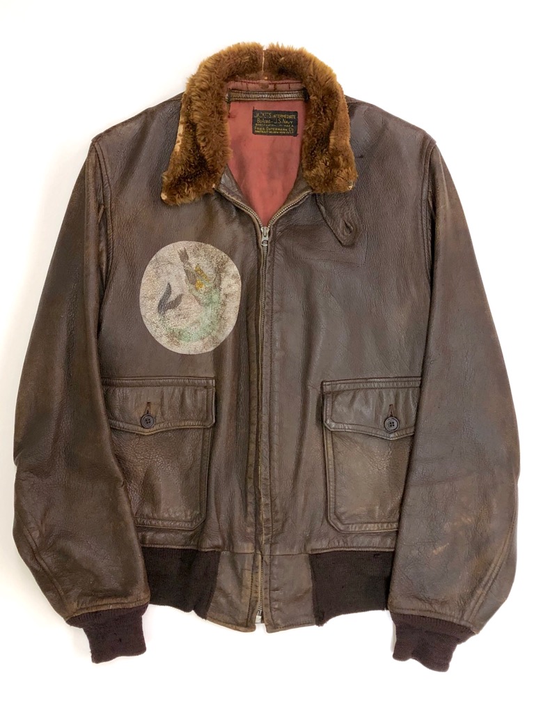 W.W.II. U.S.NAVY M-422A FLIGHT JACKET. | 古着屋【True vintage