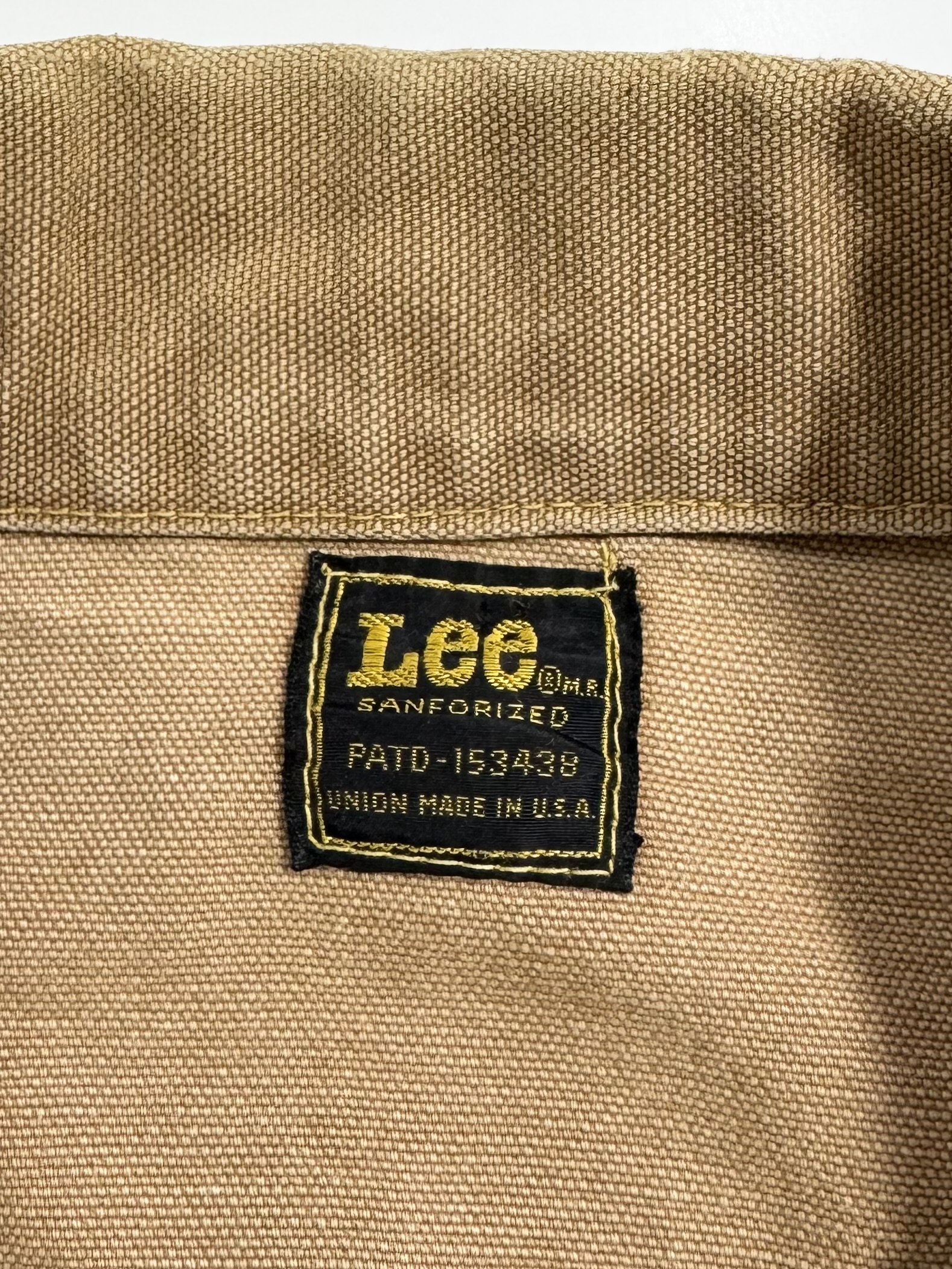 70s Lee 220 BROWN DUCK JACKET. | 古着屋【True vintage