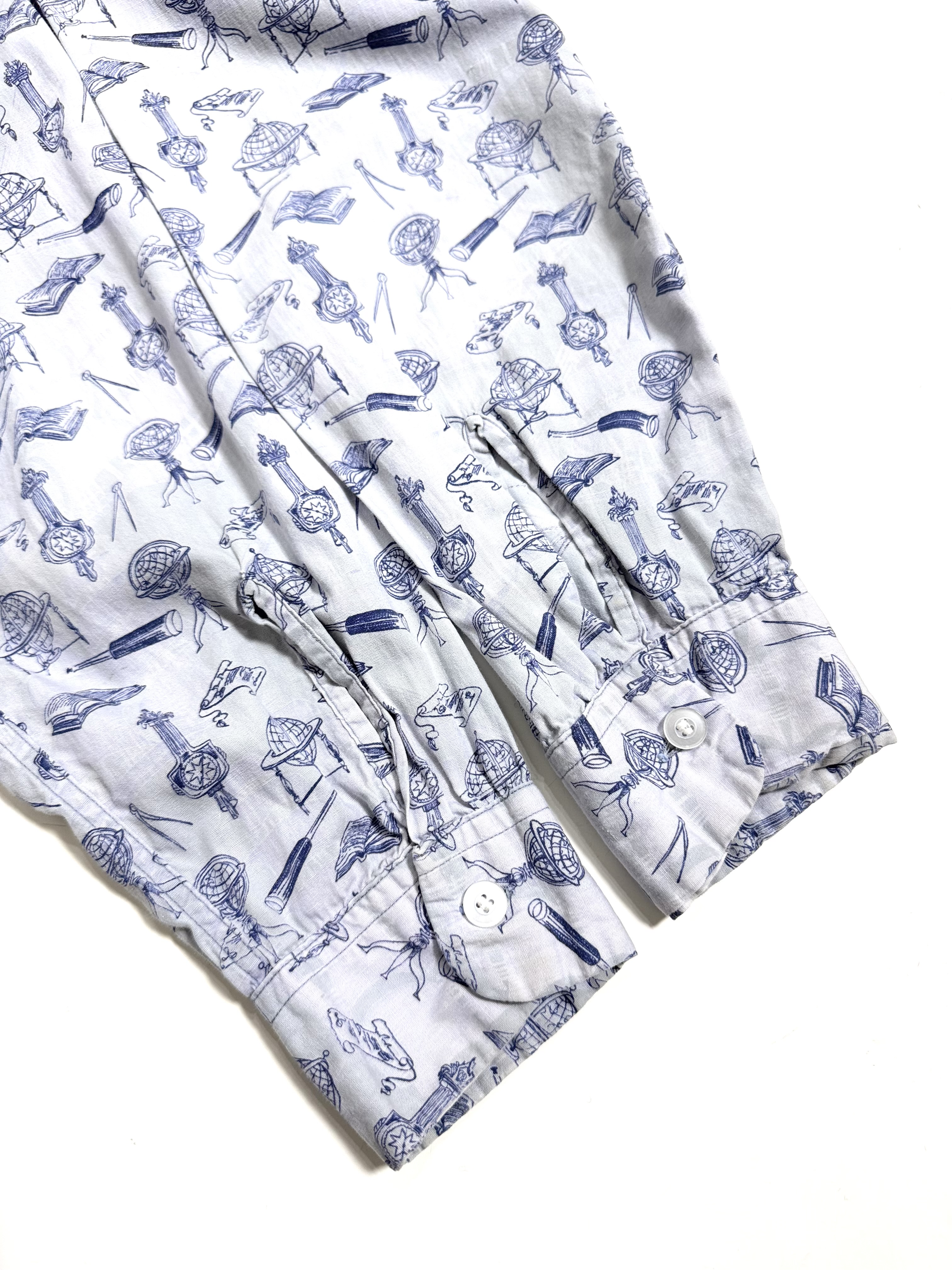60s DUMONT PRINT OPEN SHIRT. | 古着屋【True vintage