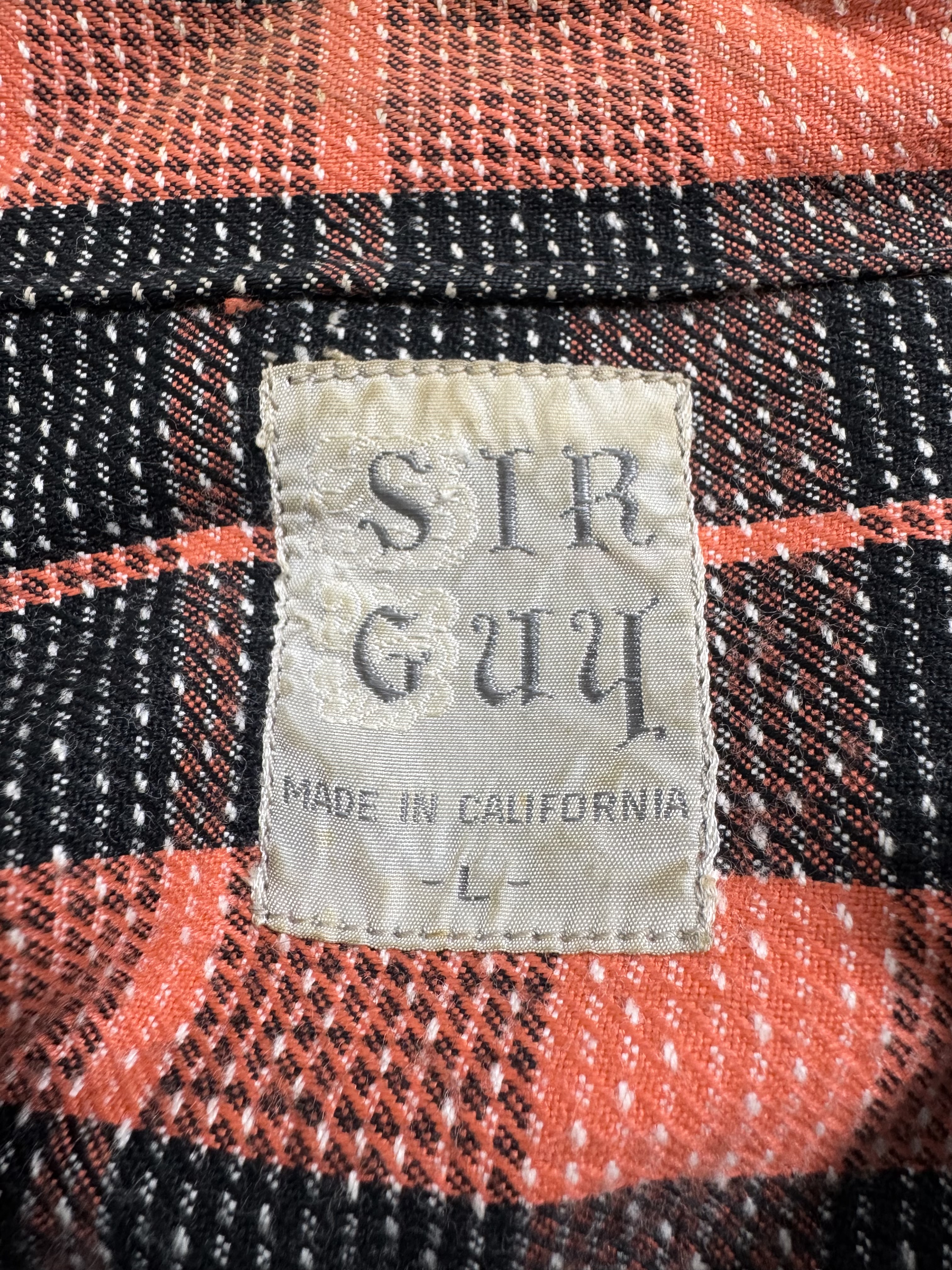 60s SIR GUY PULLOVER SHIRT. | 古着屋【True vintage】ヴィンテージ