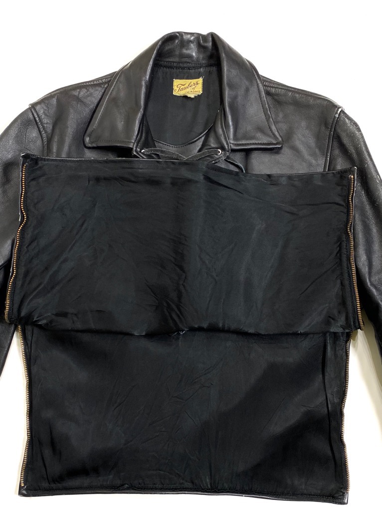 60s TAUBERS PULLOVER LEATHER JACKET. | 古着屋【True vintage ...