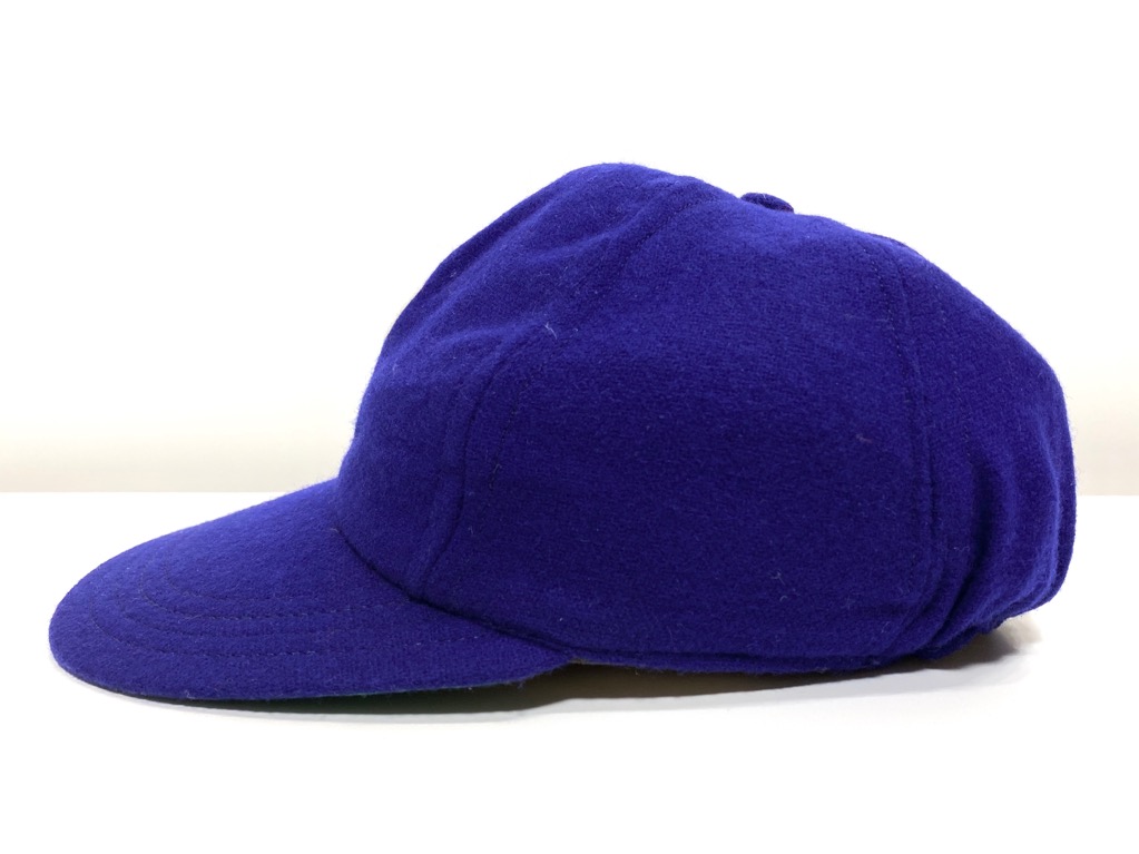 60s  ウール　ベースボールキャップ　パープル　デッドストック 60s DEAD STOCK WOOL BASEBALL CAP. | 古着屋【True vintage