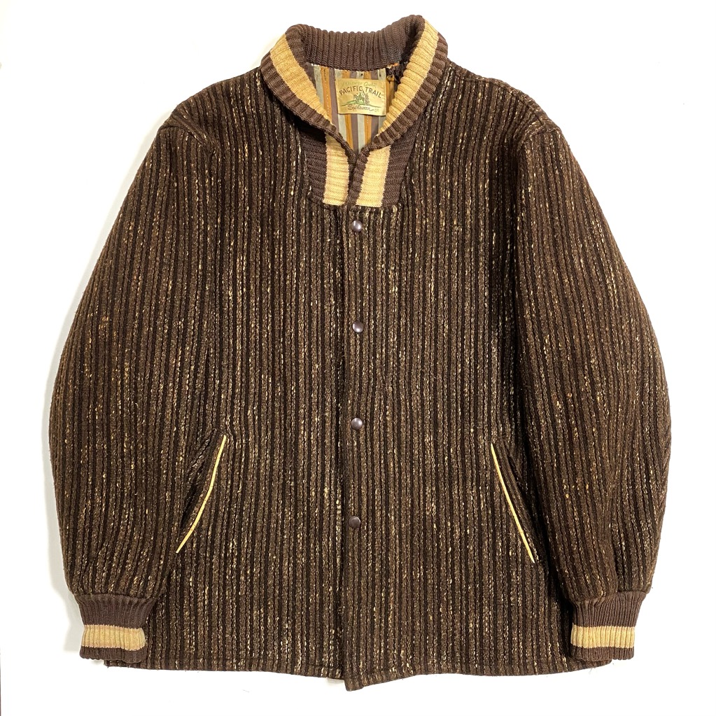 50's PACIFIC TRAIL vintageファラオジャケット USA製 50s PACIFIC TRAIL WOOL CAR COAT. | 古着屋【True vintage