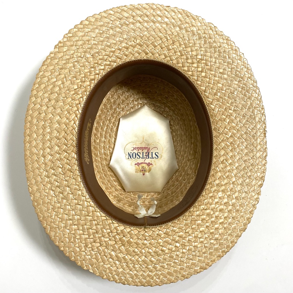 40s STETSON MEDALIST BOATER HAT. | 古着屋【True vintage