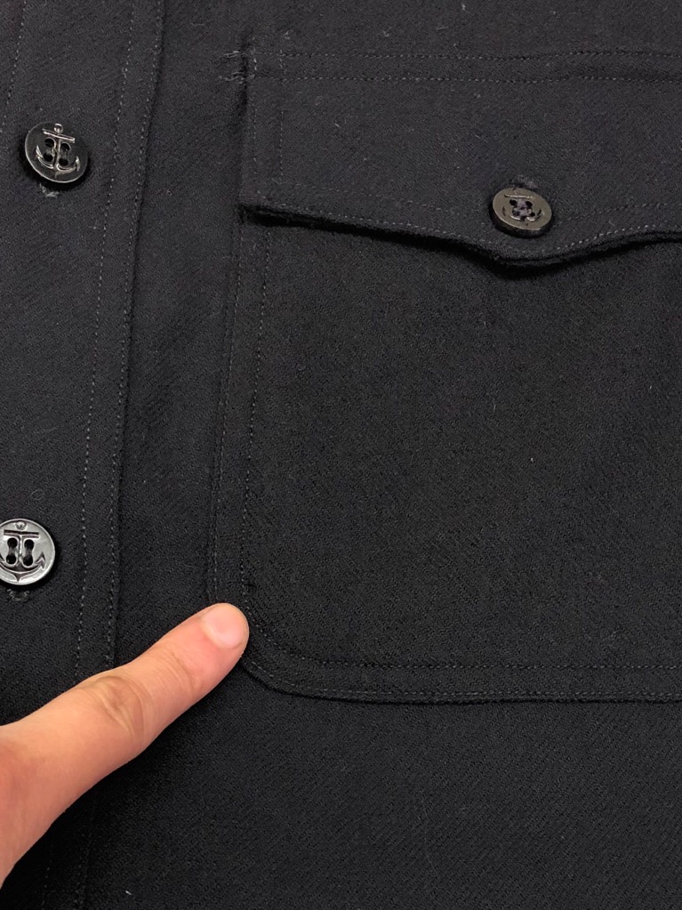 40s U.S.NAVY DEAD STOCK CPO SHIRT. | 古着屋【True vintage