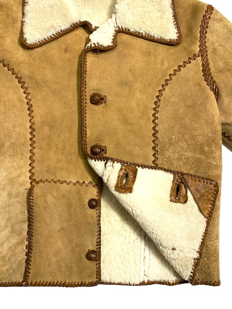 70s PIELES PITIC NBL? MOUTON JACKET. | 古着屋【True vintage
