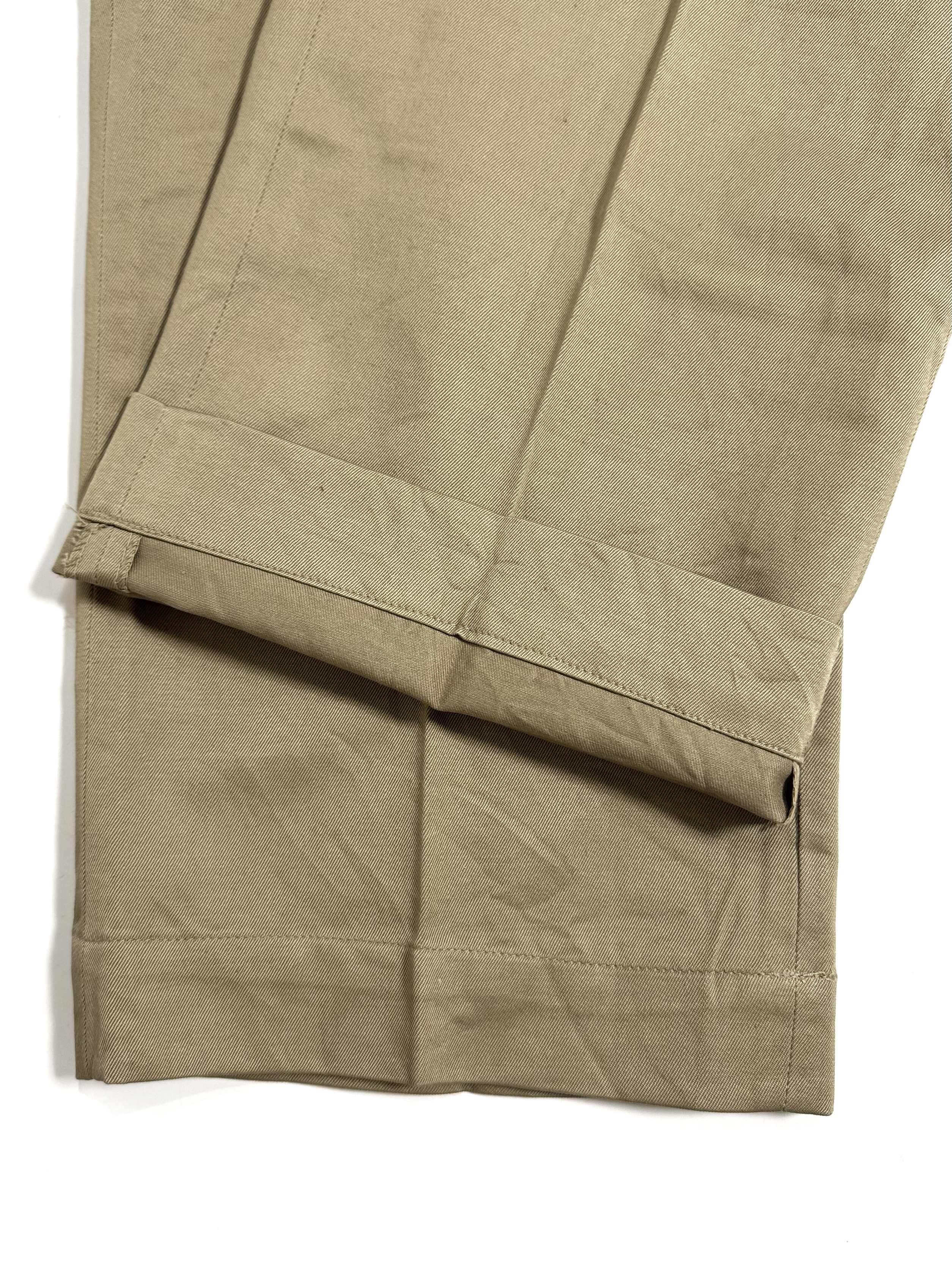 vintage chino ビンテージ　チノパン　40s 50s 45khaki 40s U.S.ARMY DEAD STOCK 45KHAKI CHINO TROUSERS. | 古着屋