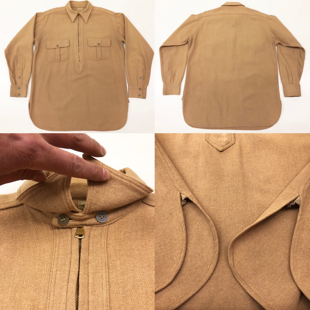 30s Abercrombie&Fitch. WOOL SHIRT. | 古着屋【True vintage