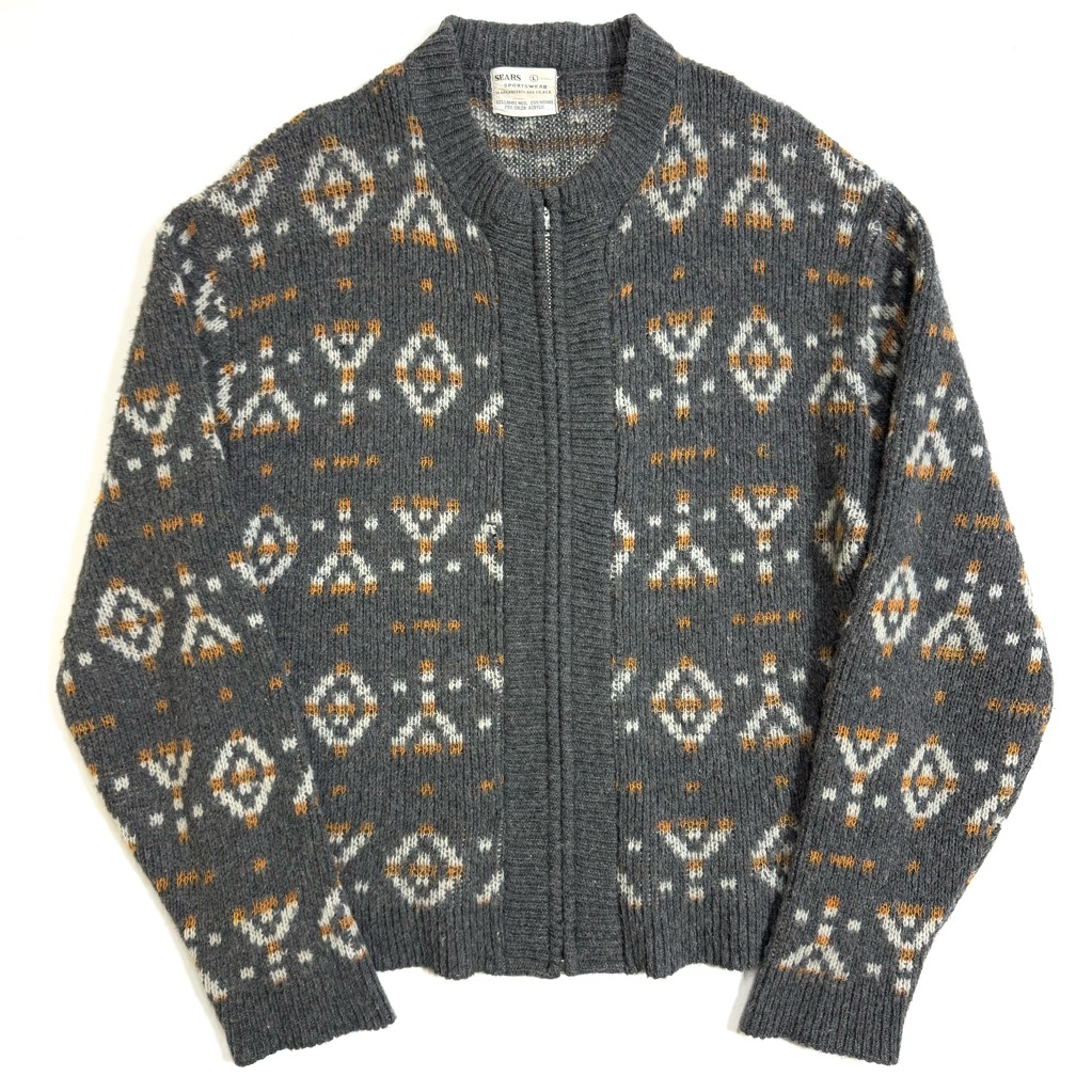 sears mohair cardigan