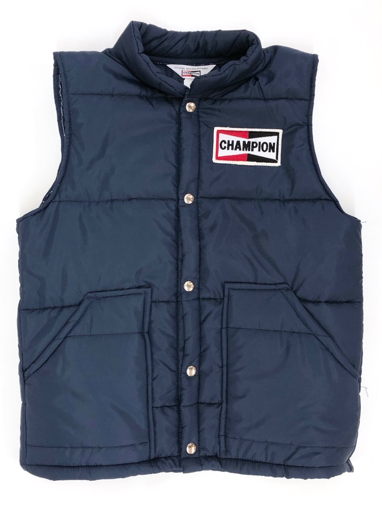70s CHAMPION DEAD STOCK RACING VEST. | 古着屋【True vintage