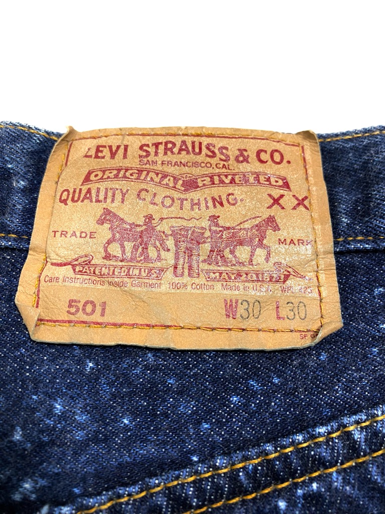 90s Levi's 501-0129 DENIM PANTS. | 古着屋【True vintage】ヴィンテージ古着の通販ショップ