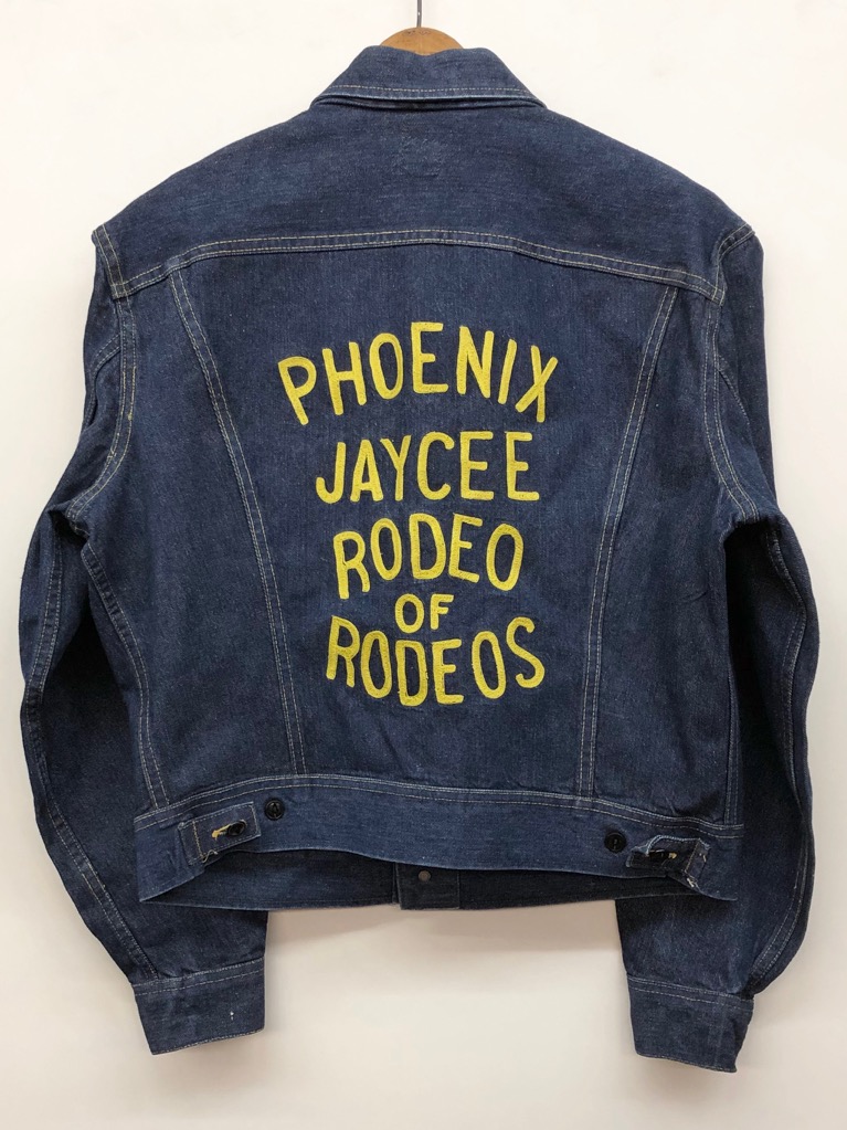 60s Lee. 101-J. RODEO EMBROIDED DENIM JACKET. | 古着屋【True 