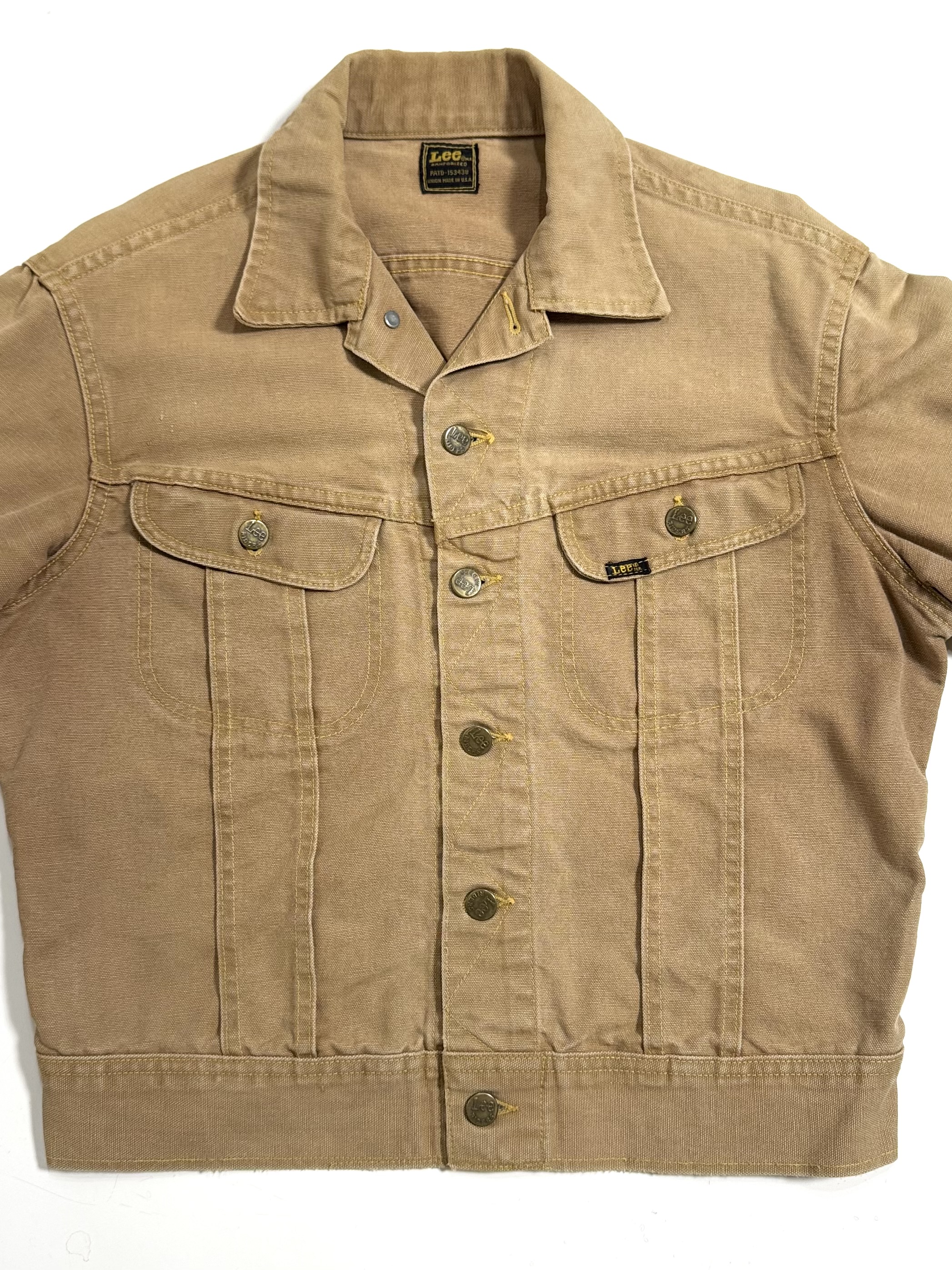 70s Lee 220 BROWN DUCK JACKET. | 古着屋【True vintage