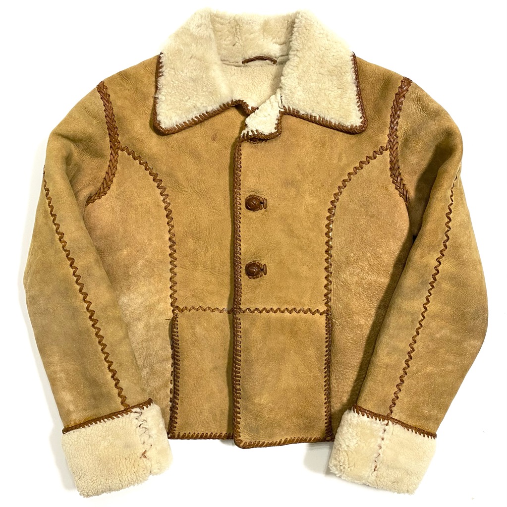 70s PIELES PITIC NBL? MOUTON JACKET. | 古着屋【True vintage
