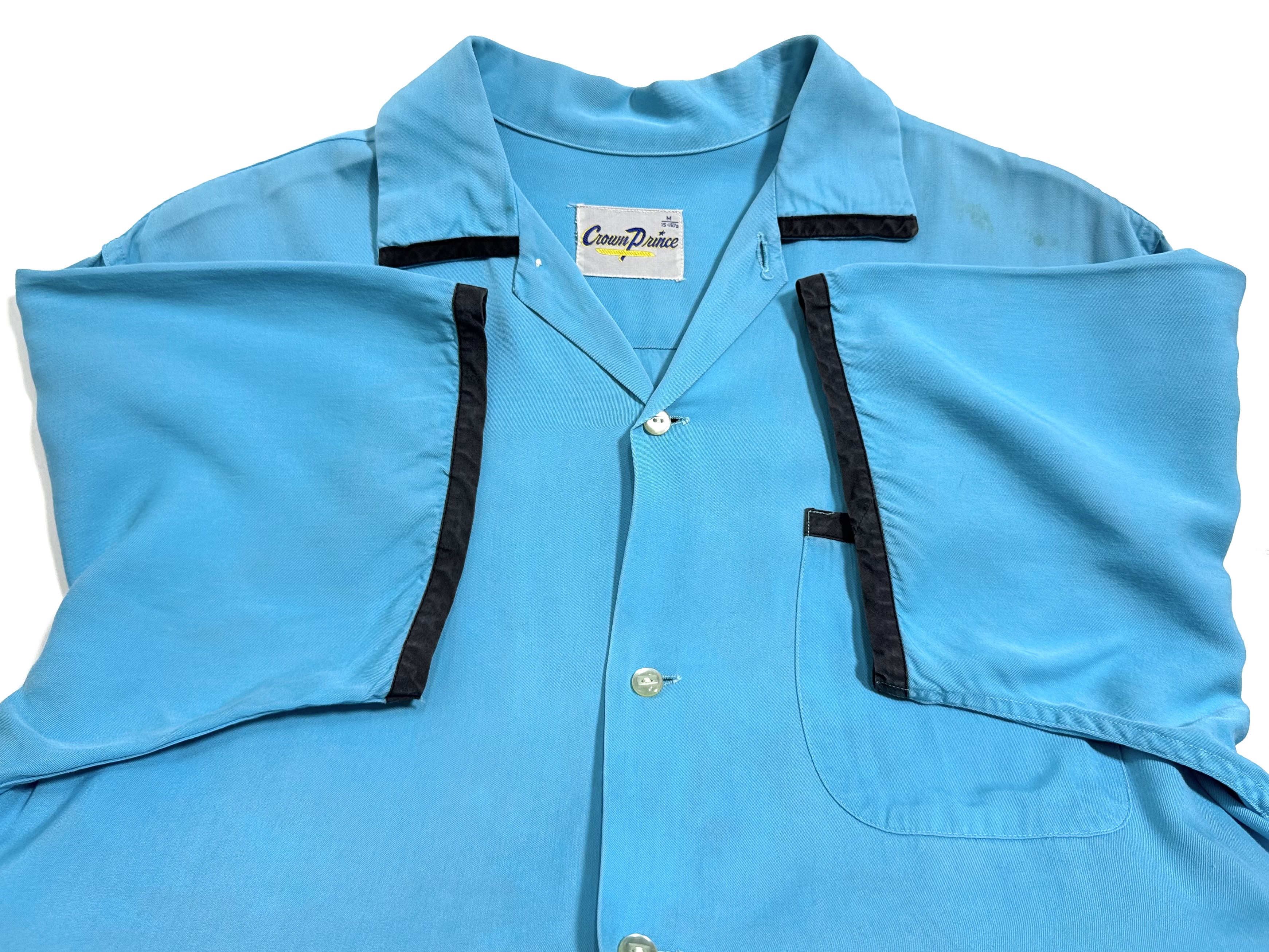 bale）独70年代　M. Ishii for STAFF ヴィンテージ 60s U.S.A.F. MILITARY BOWLING SHIRT. | 古着屋【True vintage