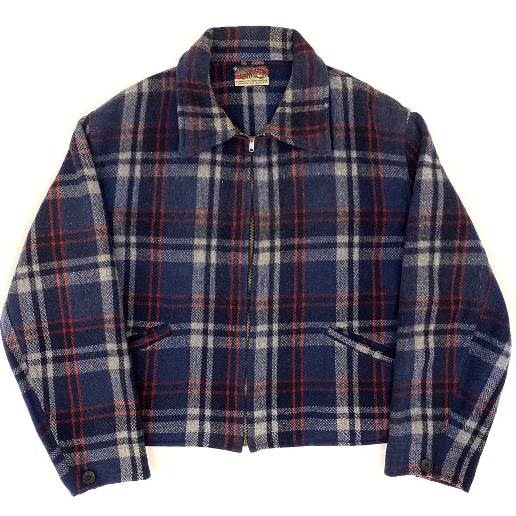 50s FORTY BELOW WOOL SPORTS JACKET. | 古着屋【True vintage