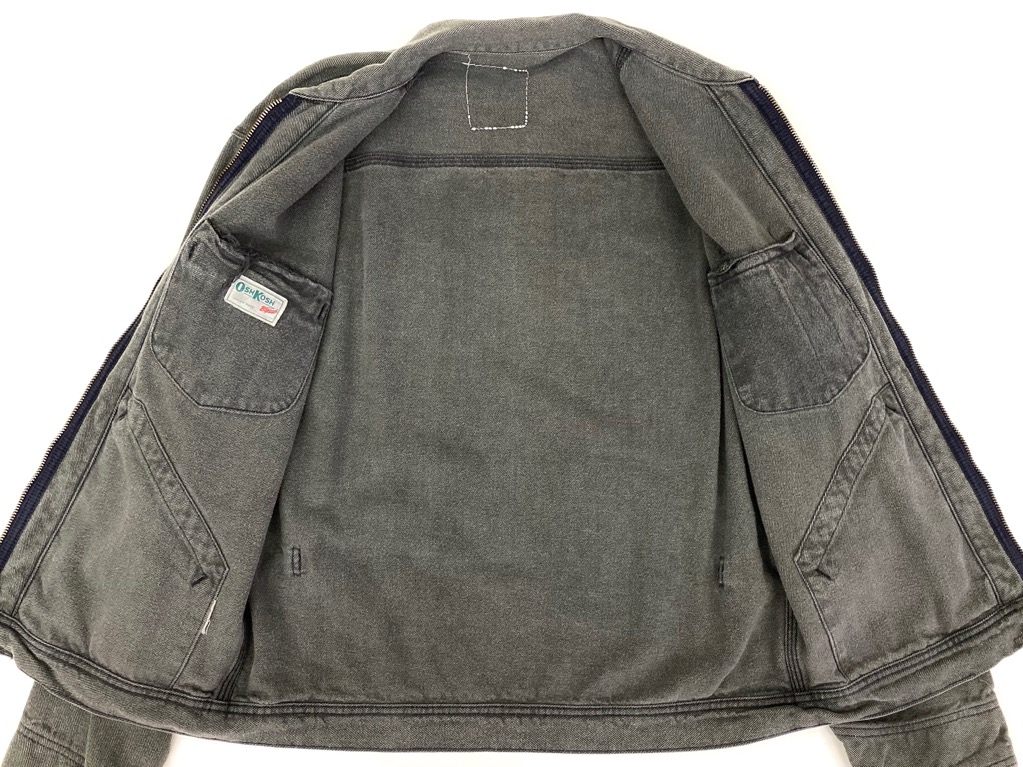 50s OSH KOSH COTTON WHIPCORD WORK JACKET. | 古着屋【True
