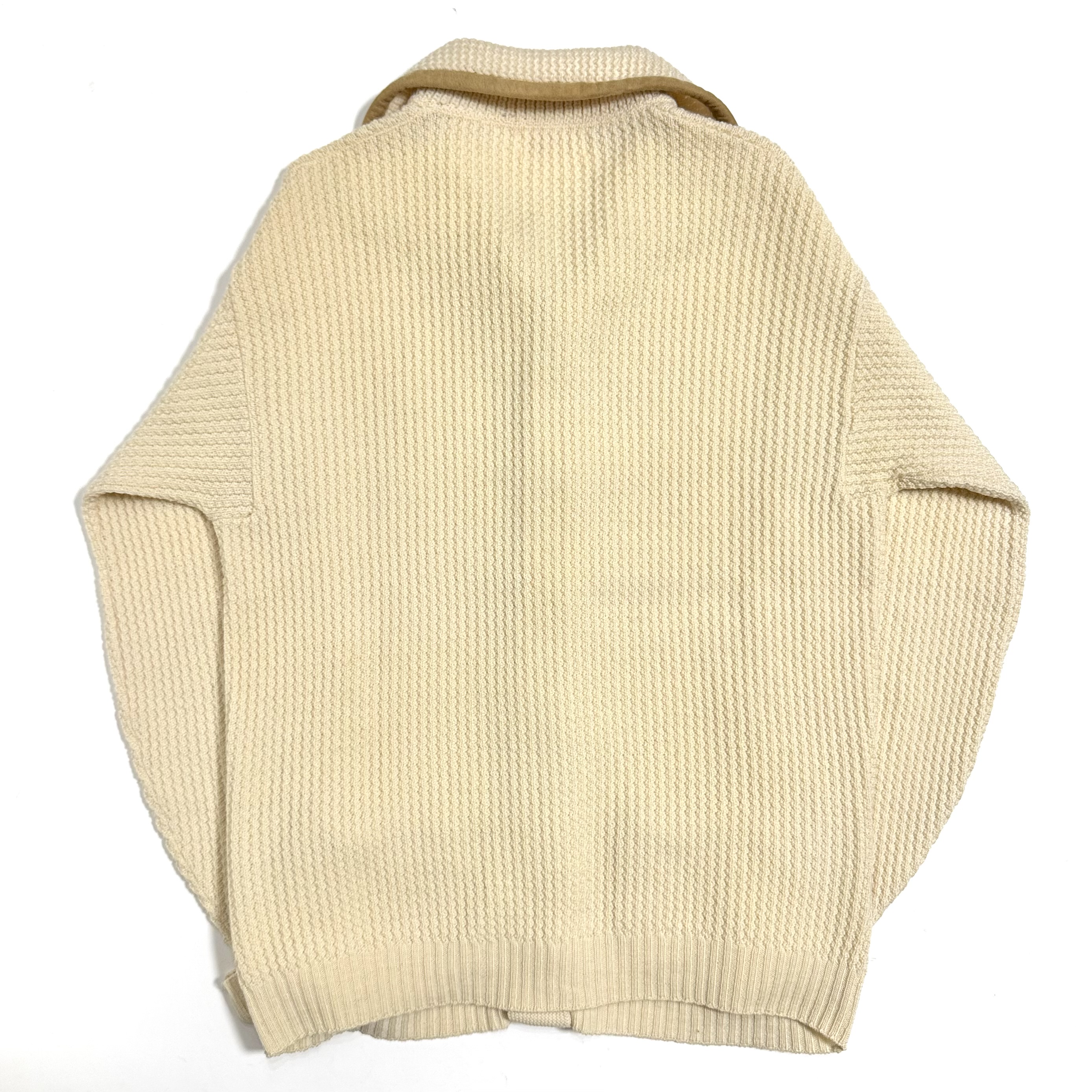 (古着)60〜70s puritan カーディガン　ニット　vintage 60年代 60s 70年代 70s ピューリタン 青 ブルー アメリカ製