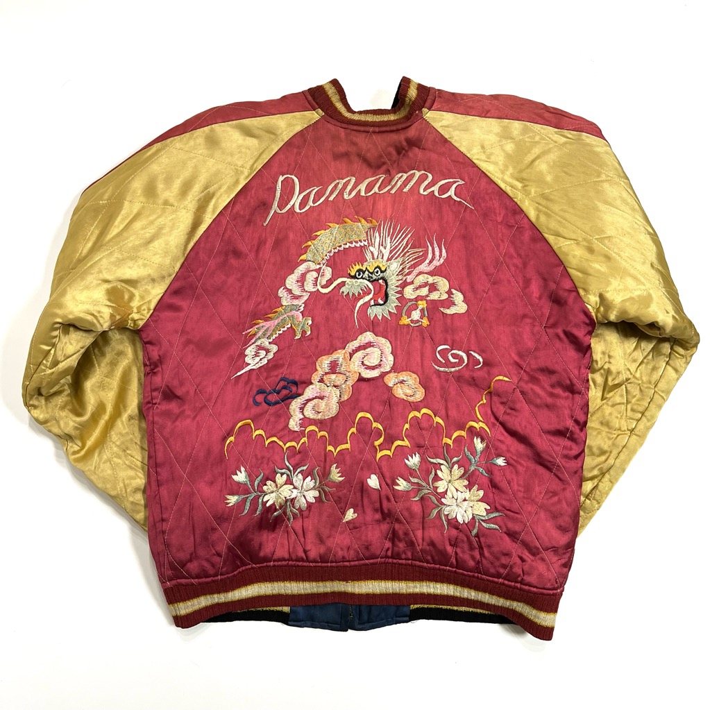 50s Panama SOUVENIR JACKET. 50s Panama SOUVENIR JACKET.