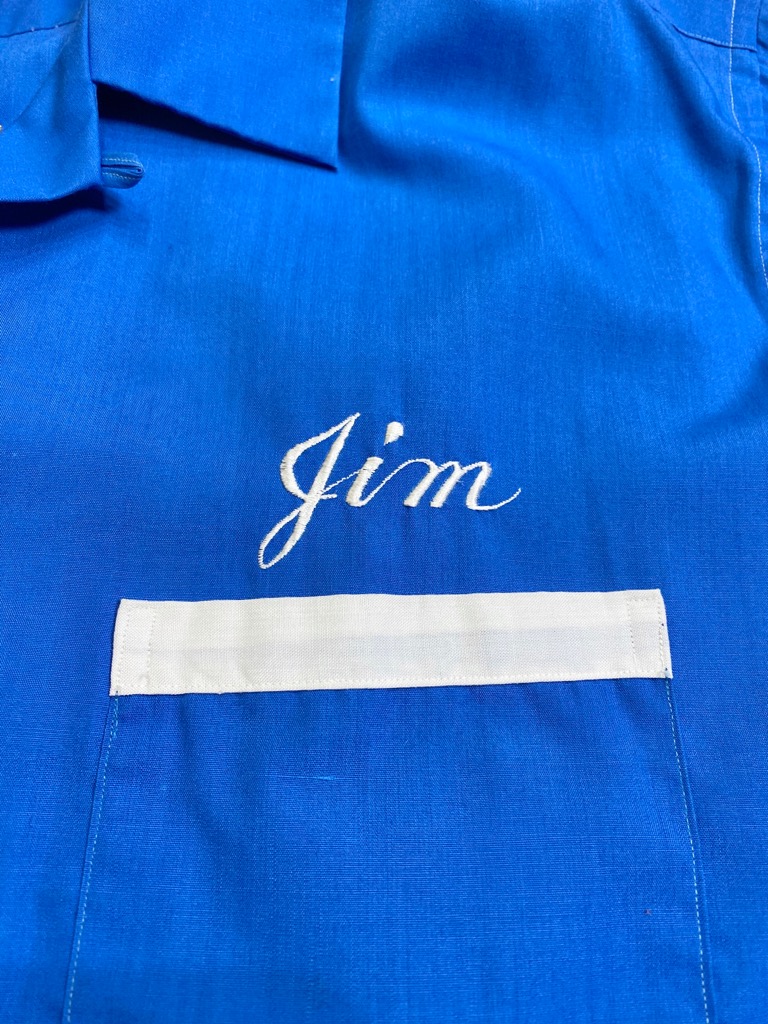 50s T.K.EMBROIDERY SOUVENIR BOWLING SHIRT. | 古着屋【True