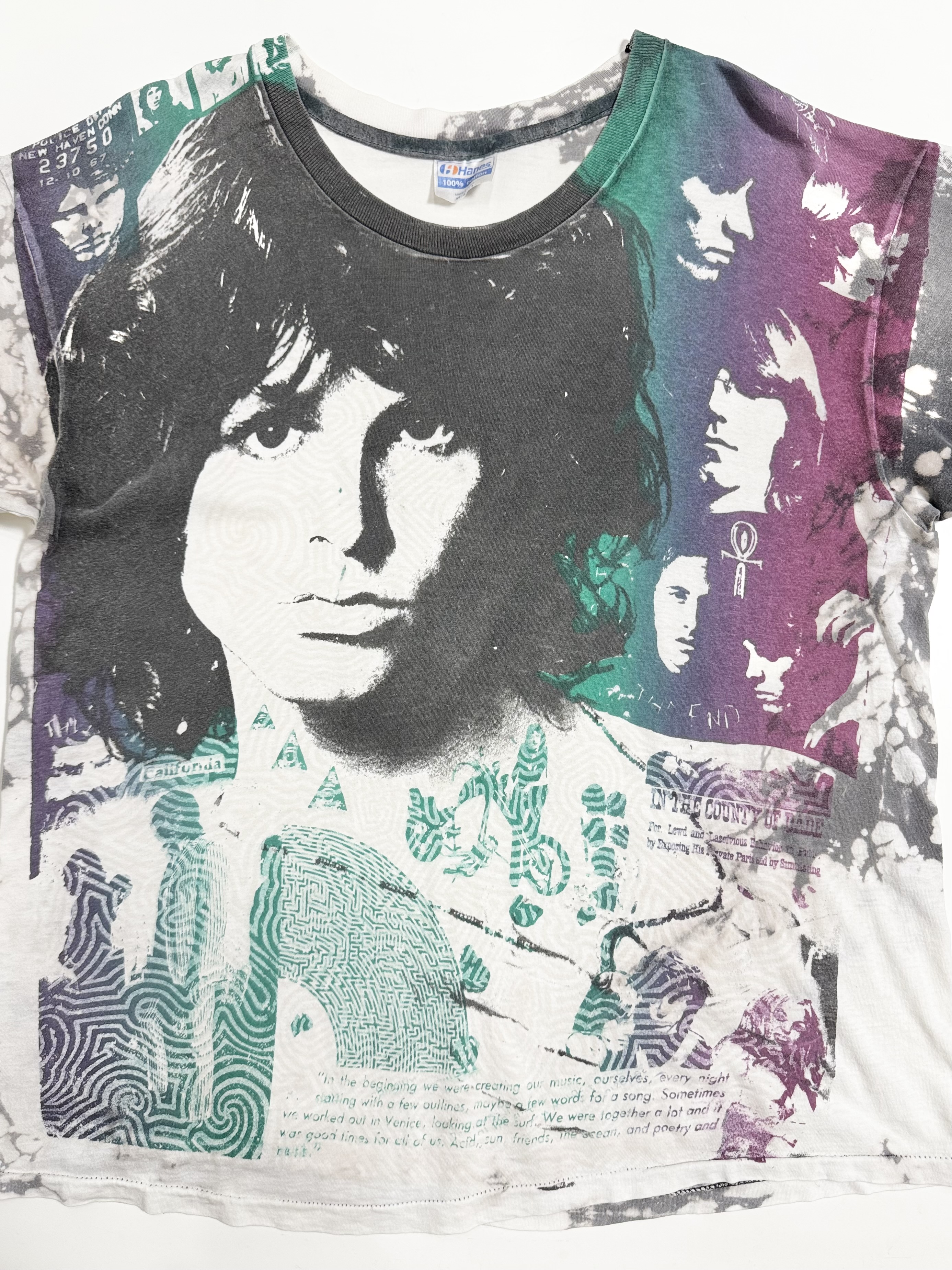 ヴィンテージ　モスキートヘッド　ジムモリソン tシャツ MOSQUITOHEAD T-SHIRT（JIM MORRISON/X-LARGE） - 古着屋