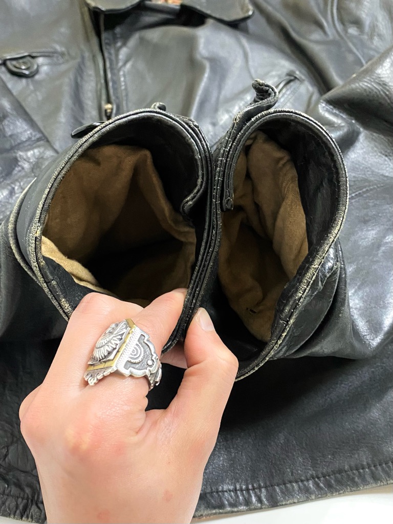 40s ヴィンテージ　ツアージャケット 40s LEVI'S HORSE HIDE LEATHER SPORT JACKET. | 古着屋【True