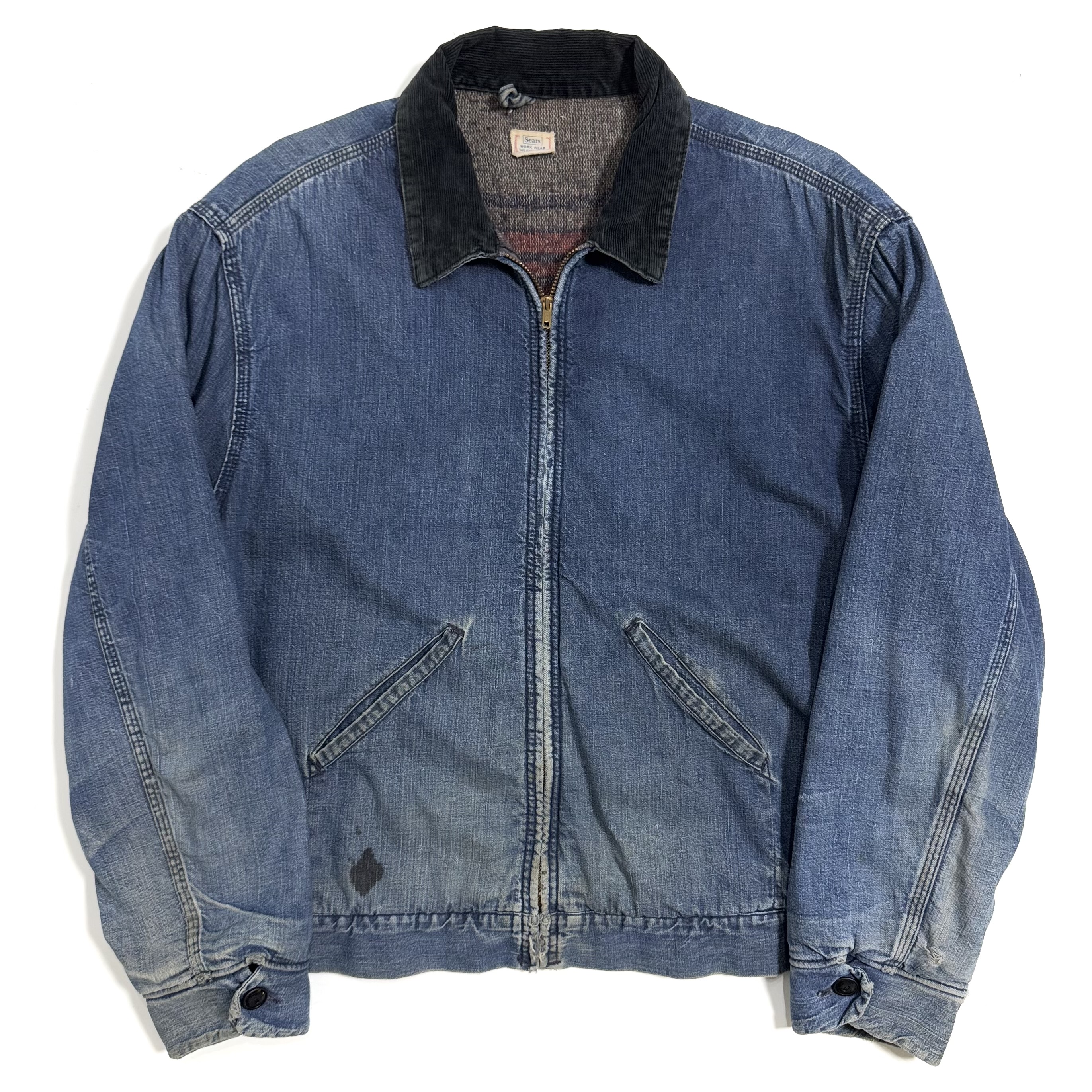 60s SEARS DENIM WORK JACKET. | 古着屋【True vintage】ヴィンテージ