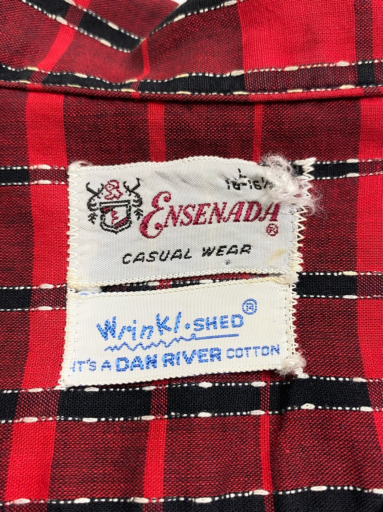 60s ENSENADA COTTON SHIRT. | 古着屋【True vintage】ヴィンテージ