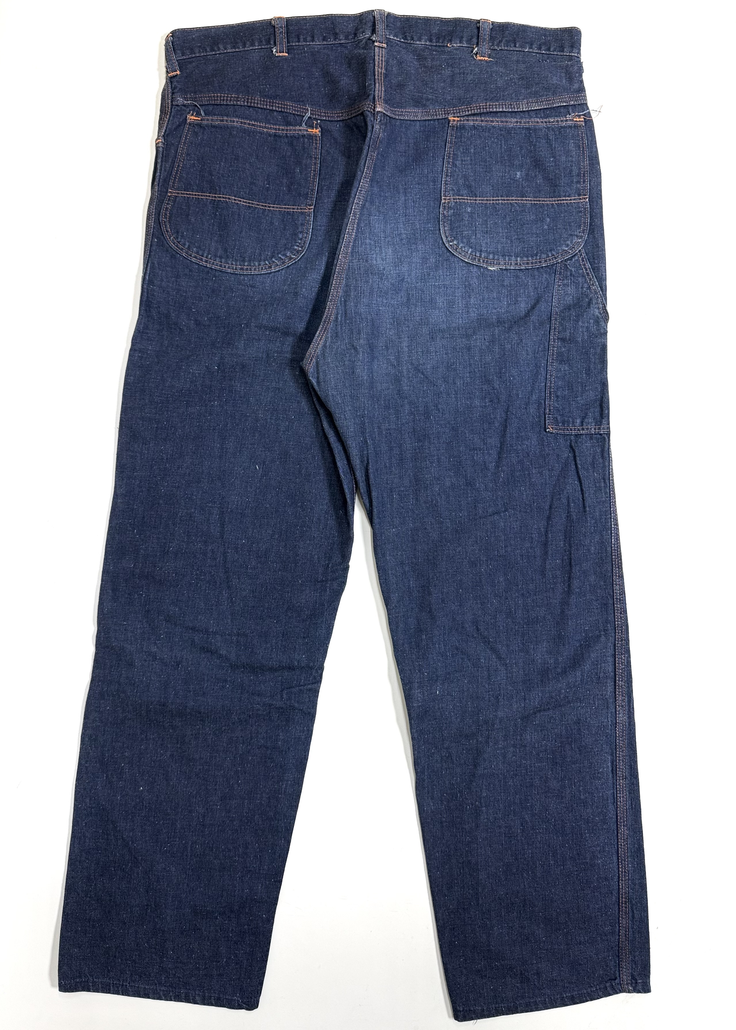 60s DENIM PAINTER PANTS. | 古着屋【True vintage】ヴィンテージ古着